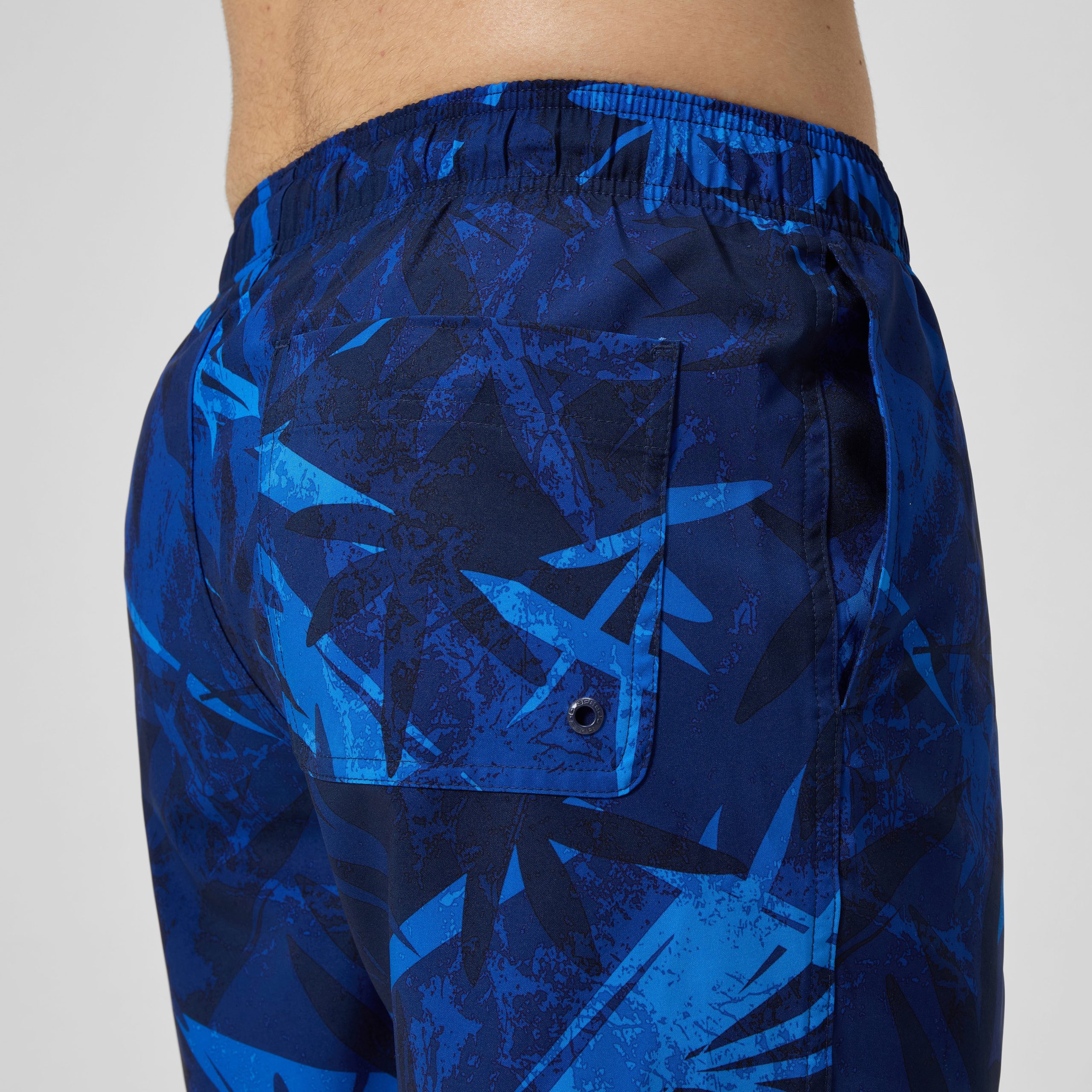 Men's Print Redondo Volley Swim Shorts Blue - Image 9