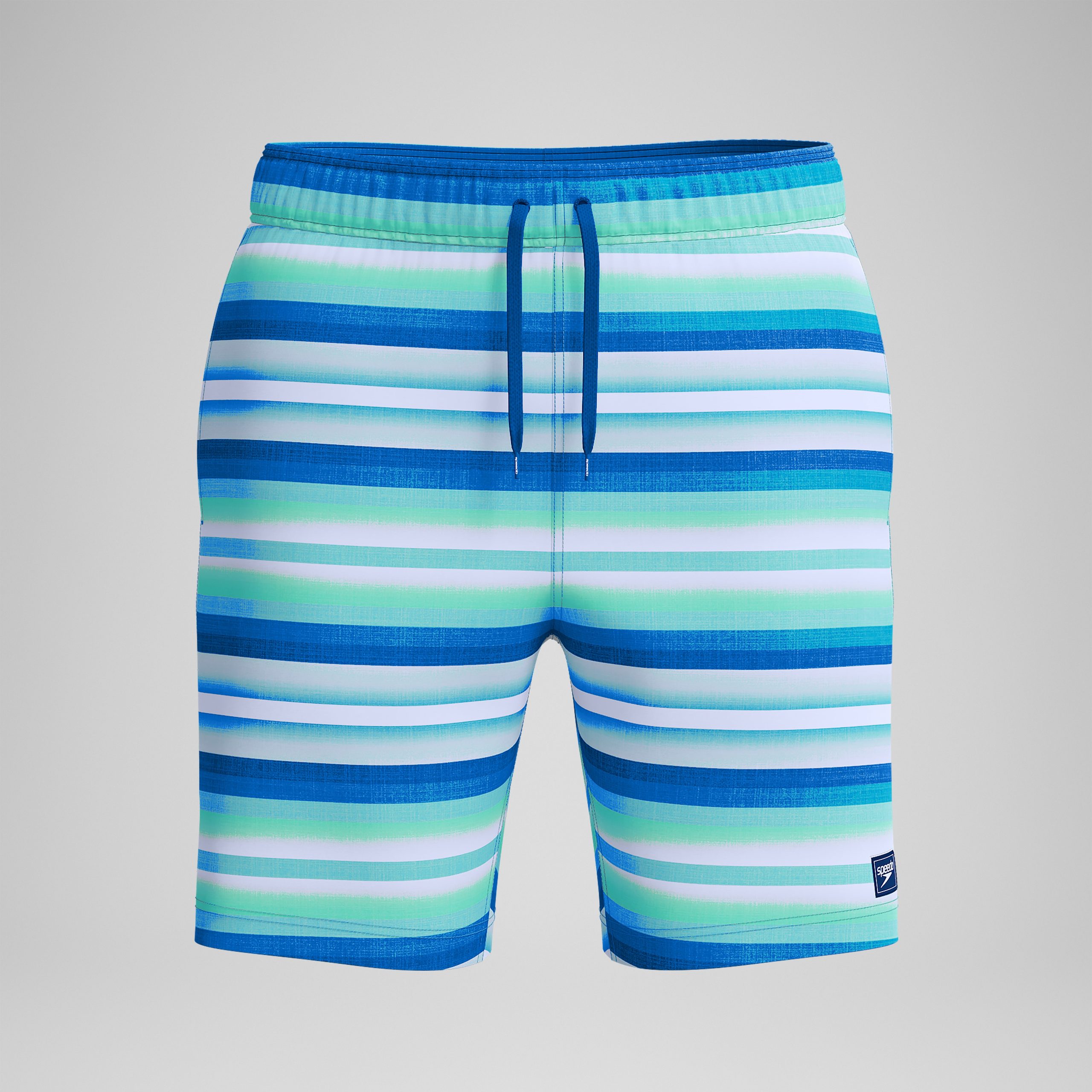 Men's Print Redondo Volley Swim Shorts Blue/White - Image 5