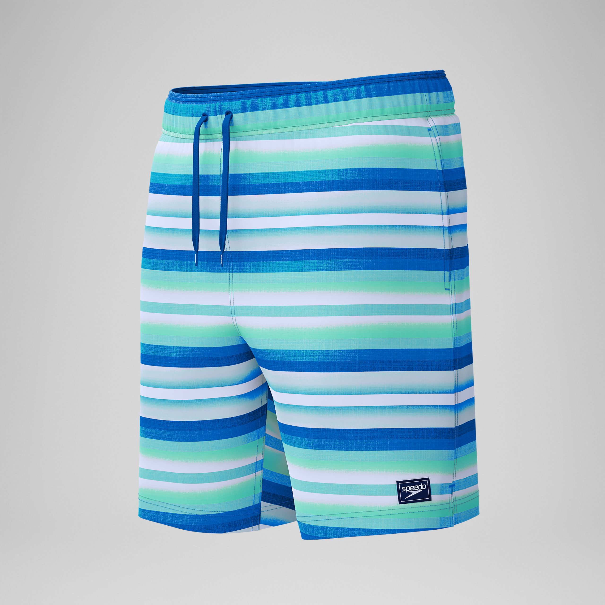 Men's Print Redondo Volley Swim Shorts Blue/White - Image 7