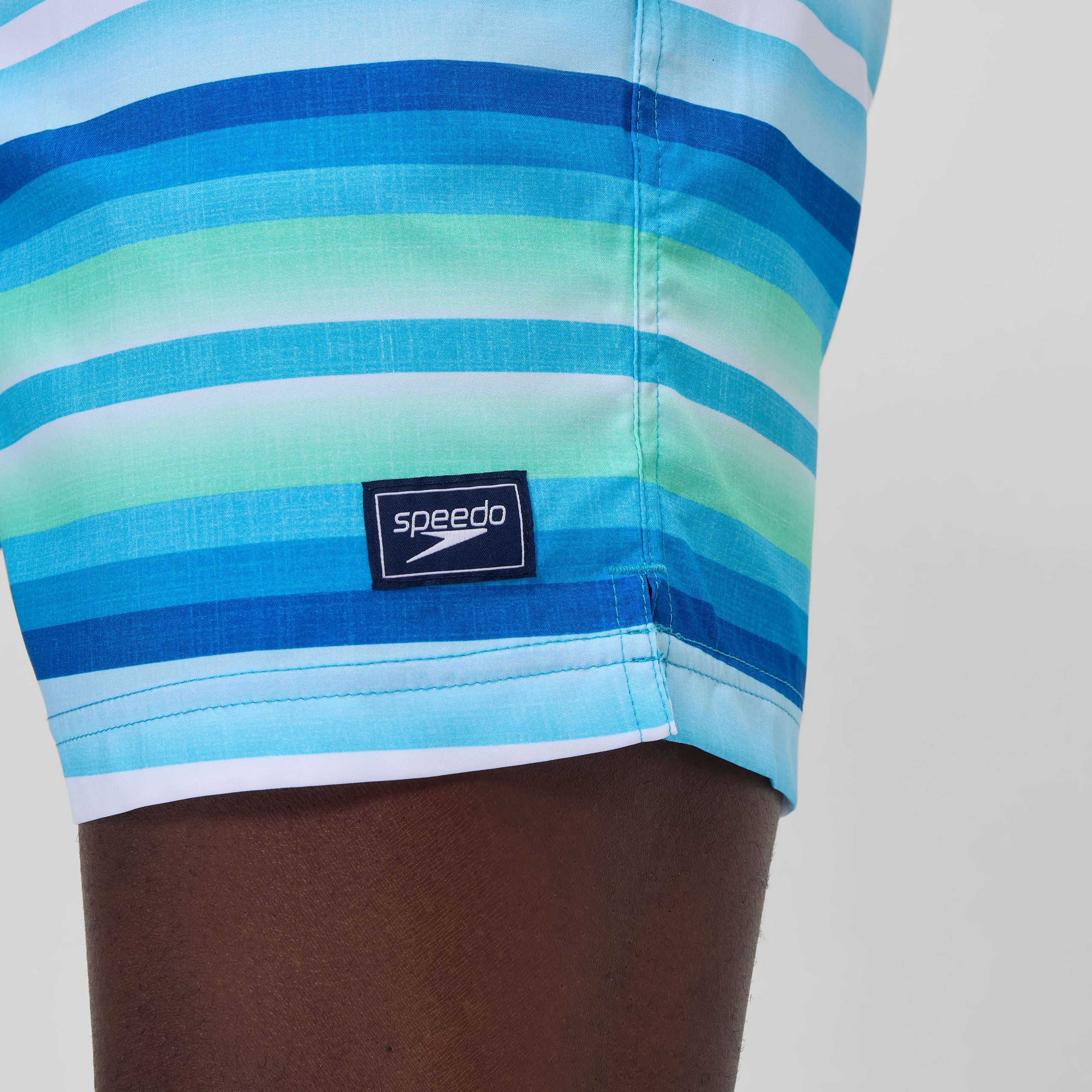 Men's Print Redondo Volley Swim Shorts Blue/White - Image 9