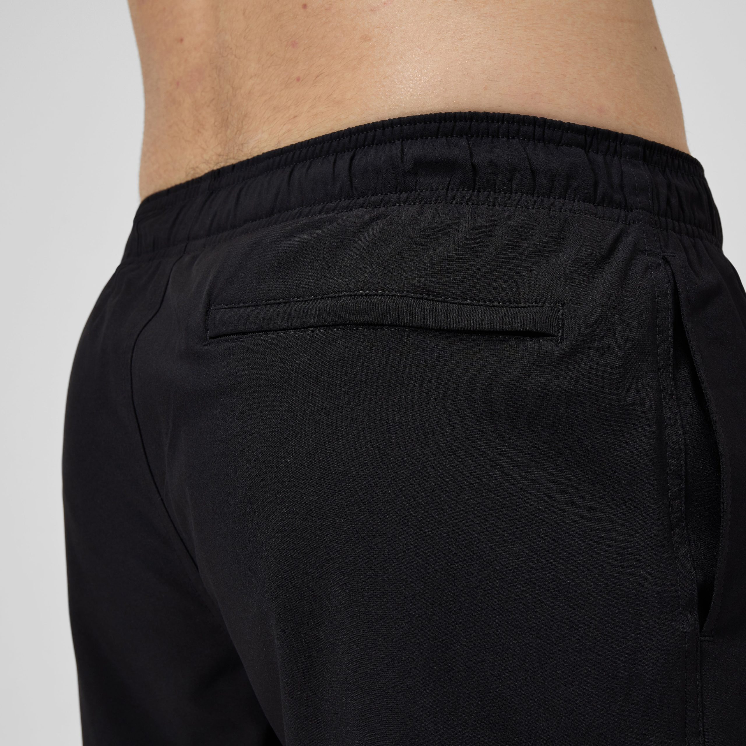 Men's Classics Solid Redondo Edge Volley Swim Trunks Black - Image 9