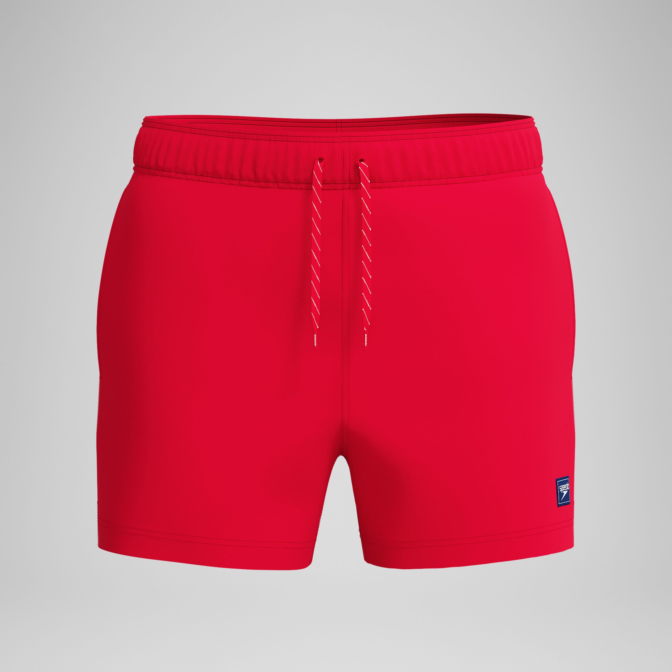 Men's Classics Solid Redondo Edge Volley Swim Trunks Red - Image 5