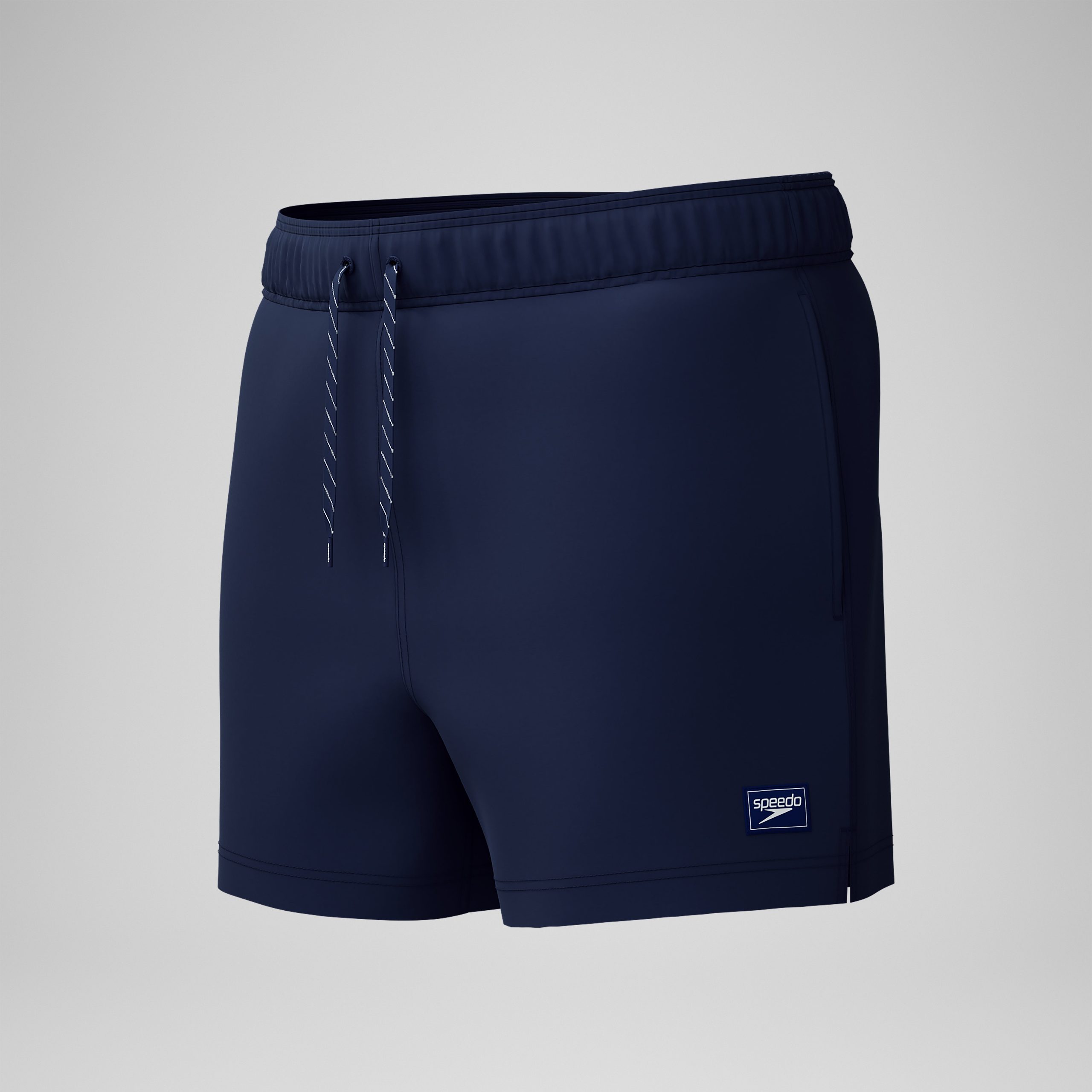 Men's Classics Solid Redondo Edge Volley Swim Trunks Navy - Image 8