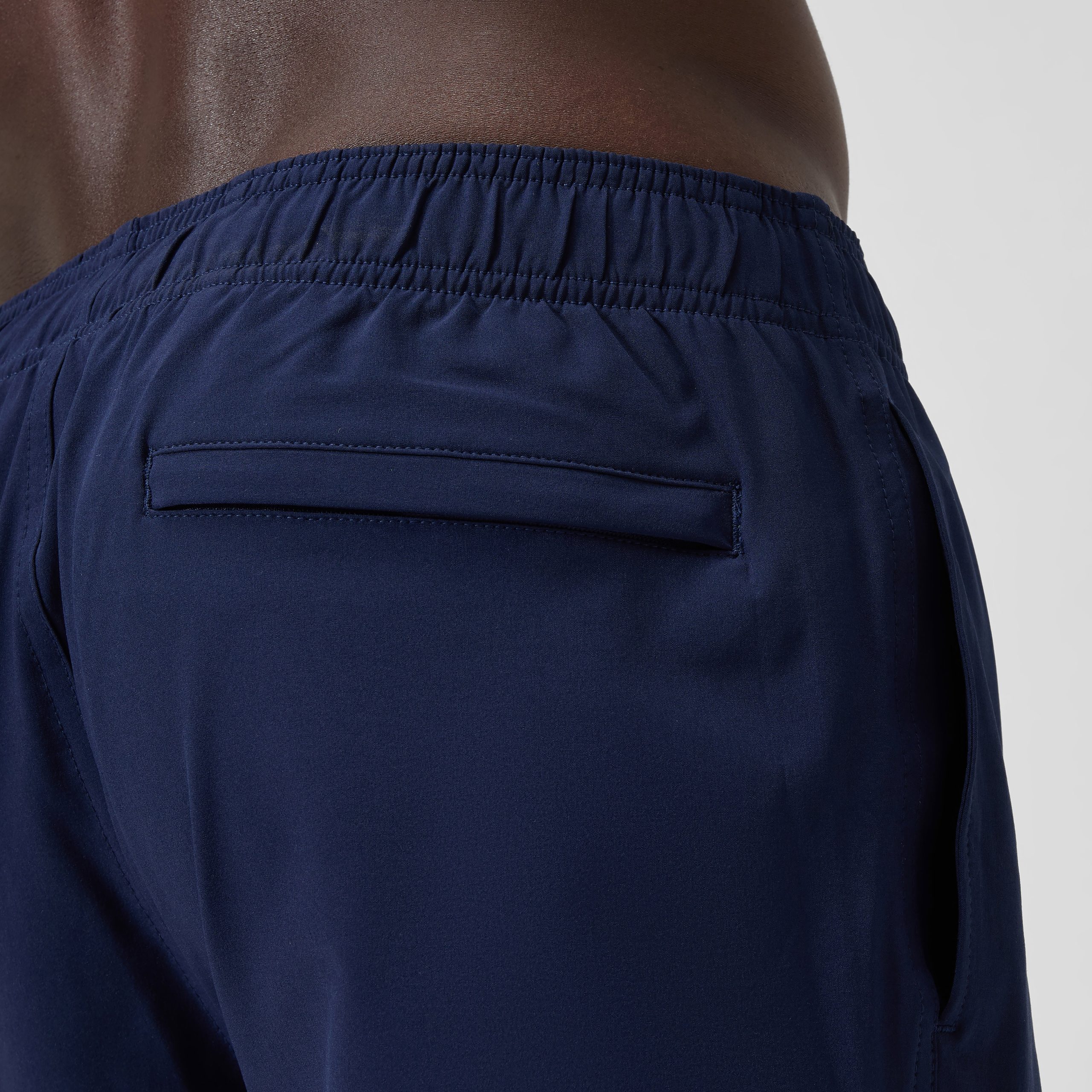 Men's Classics Solid Redondo Edge Volley Swim Trunks Navy - Image 9