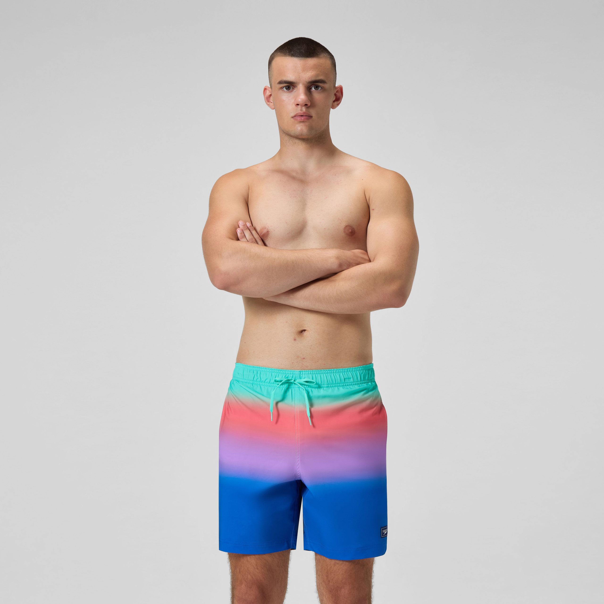 Men's Print Redondo Edge Volley Swim Shorts Multicolored - Image 2