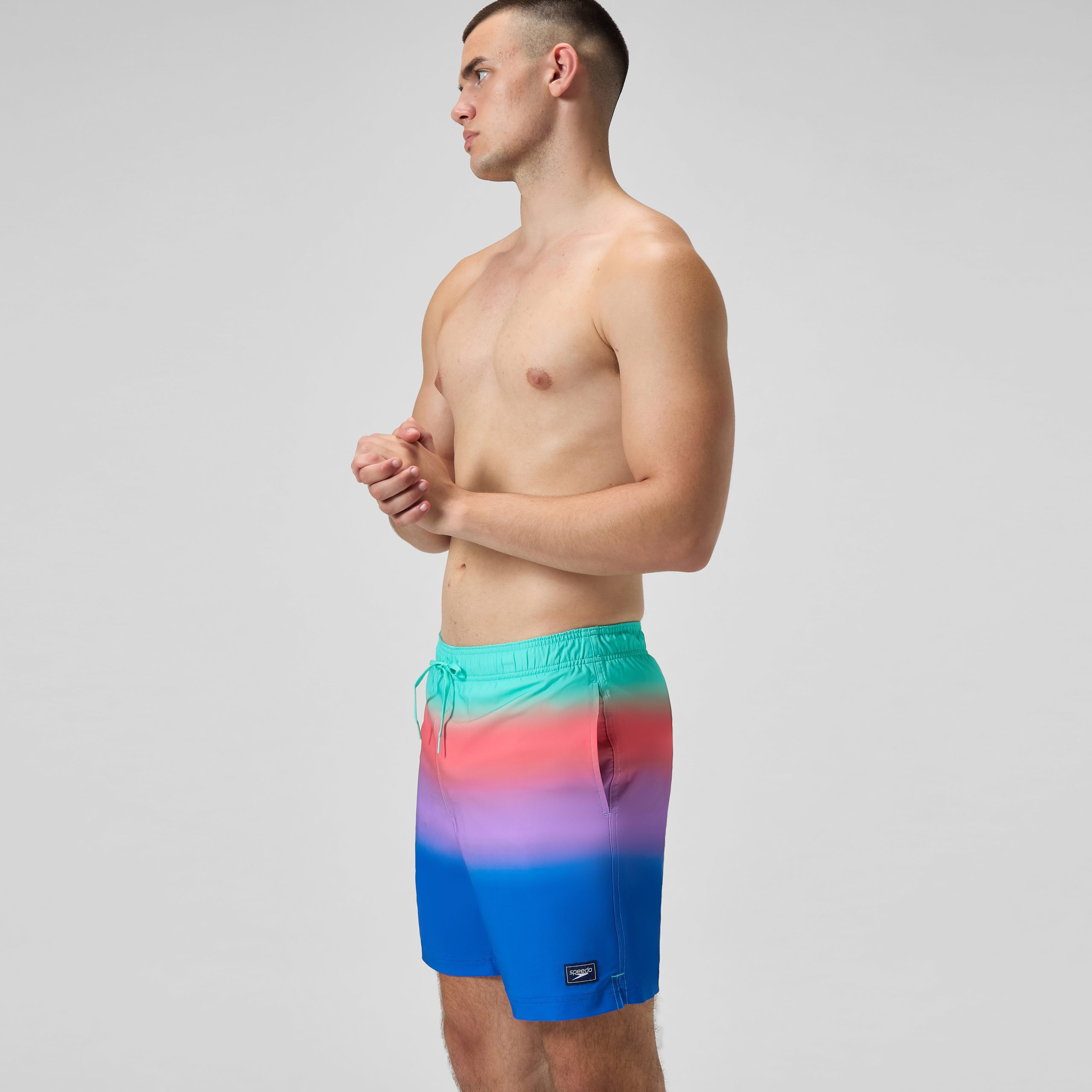 Men's Print Redondo Edge Volley Swim Shorts Multicolored - Image 3
