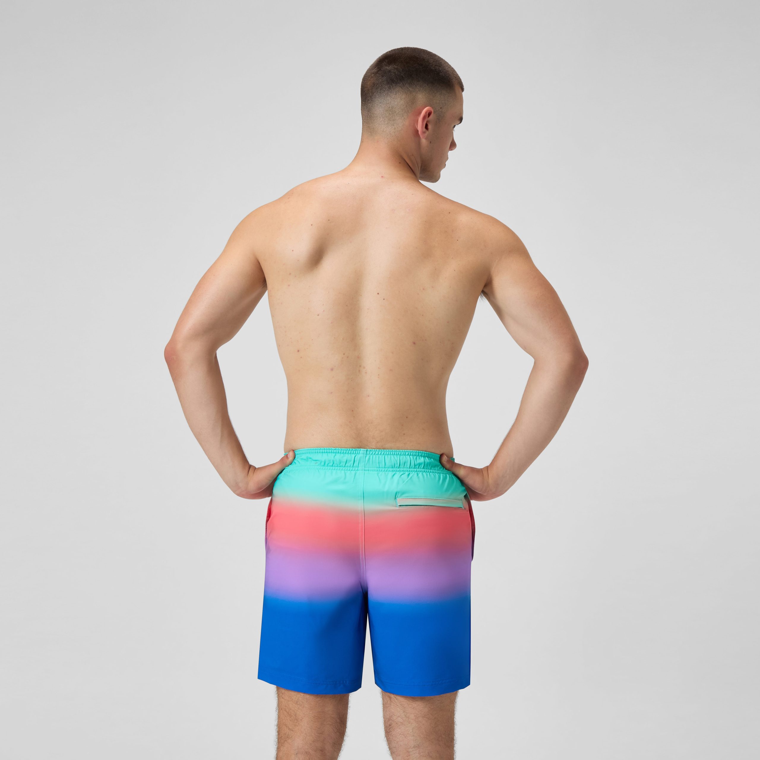 Men's Print Redondo Edge Volley Swim Shorts Multicolored - Image 4