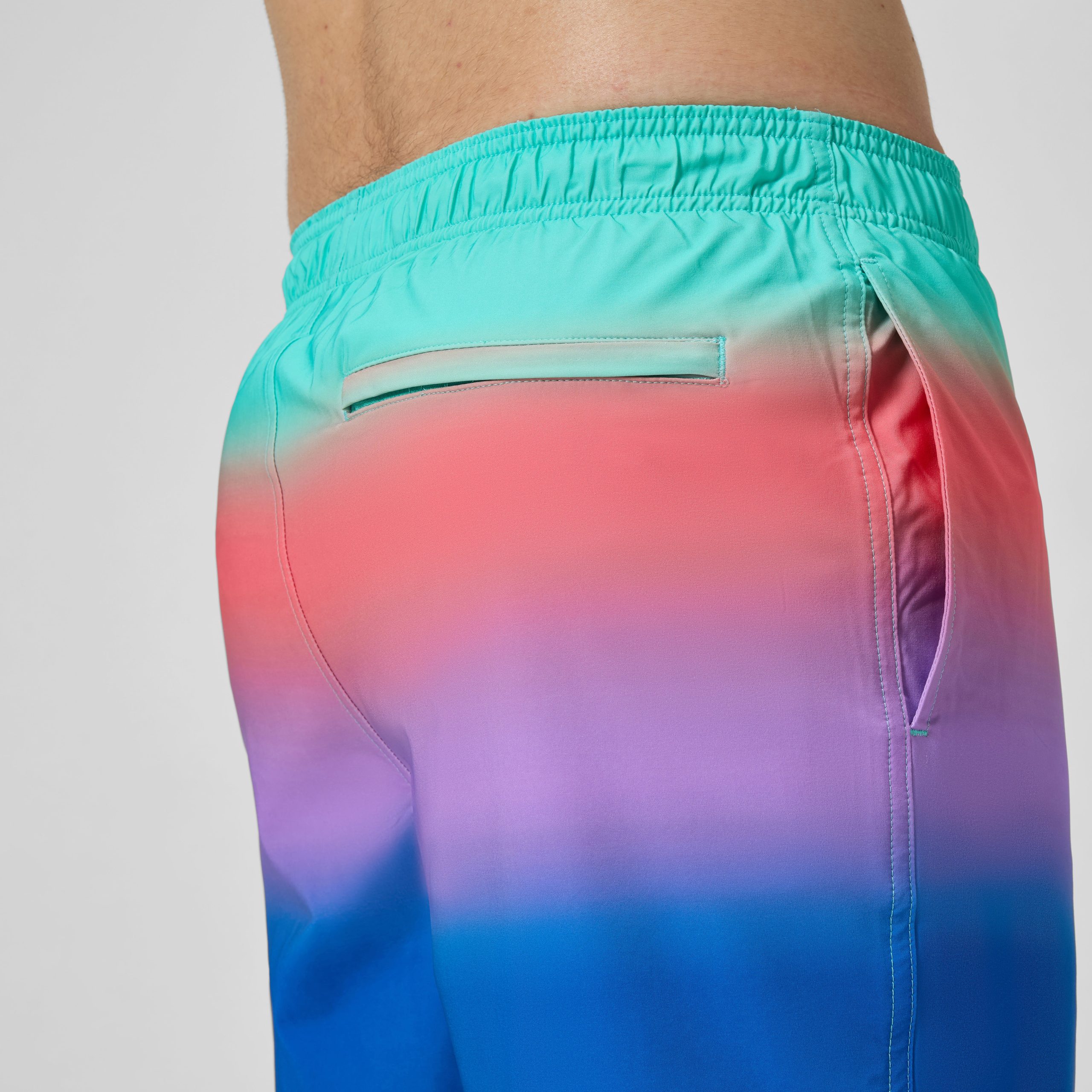 Men's Print Redondo Edge Volley Swim Shorts Multicolored - Image 9