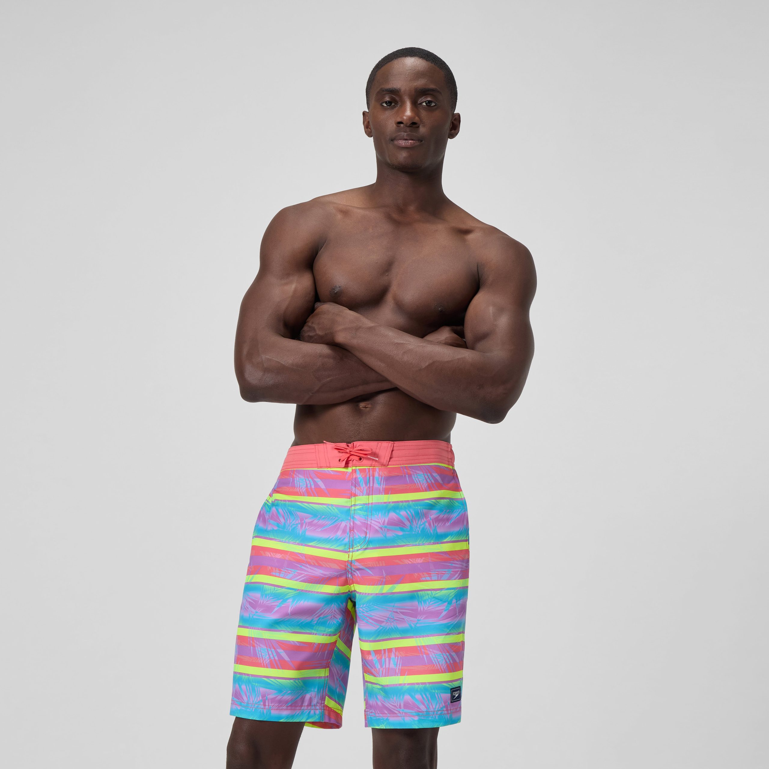 Men's Print Bondi Boardshort Orange - Image 2