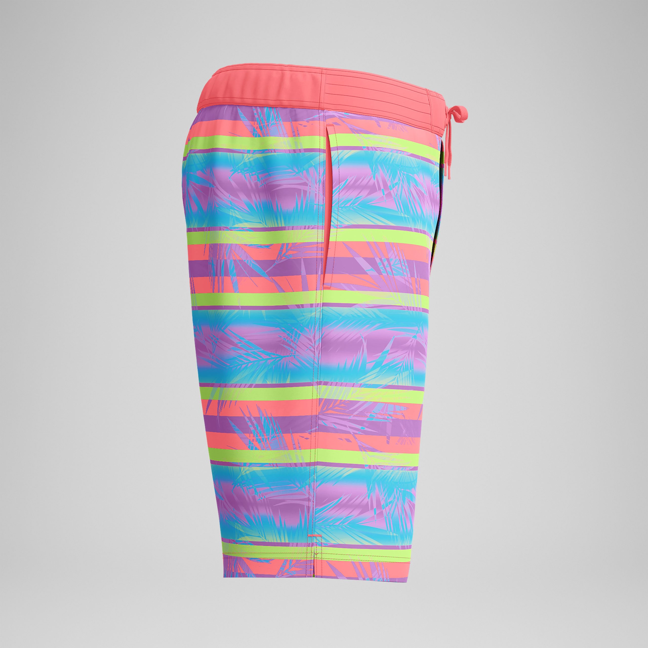 Men's Print Bondi Boardshort Orange - Image 6