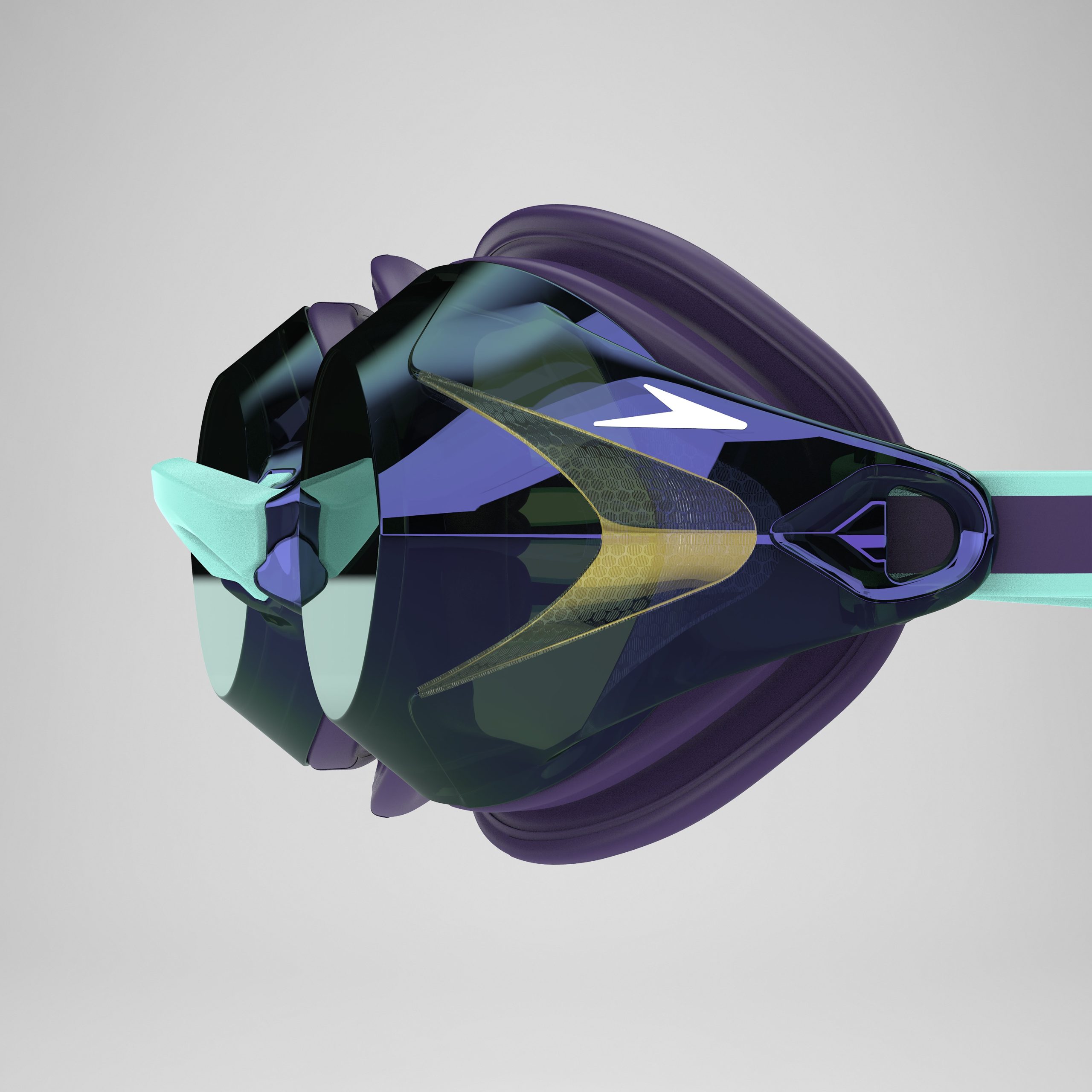 Women's Vanquisher 3.0 Mirror Goggles Purple/Green - Image 3