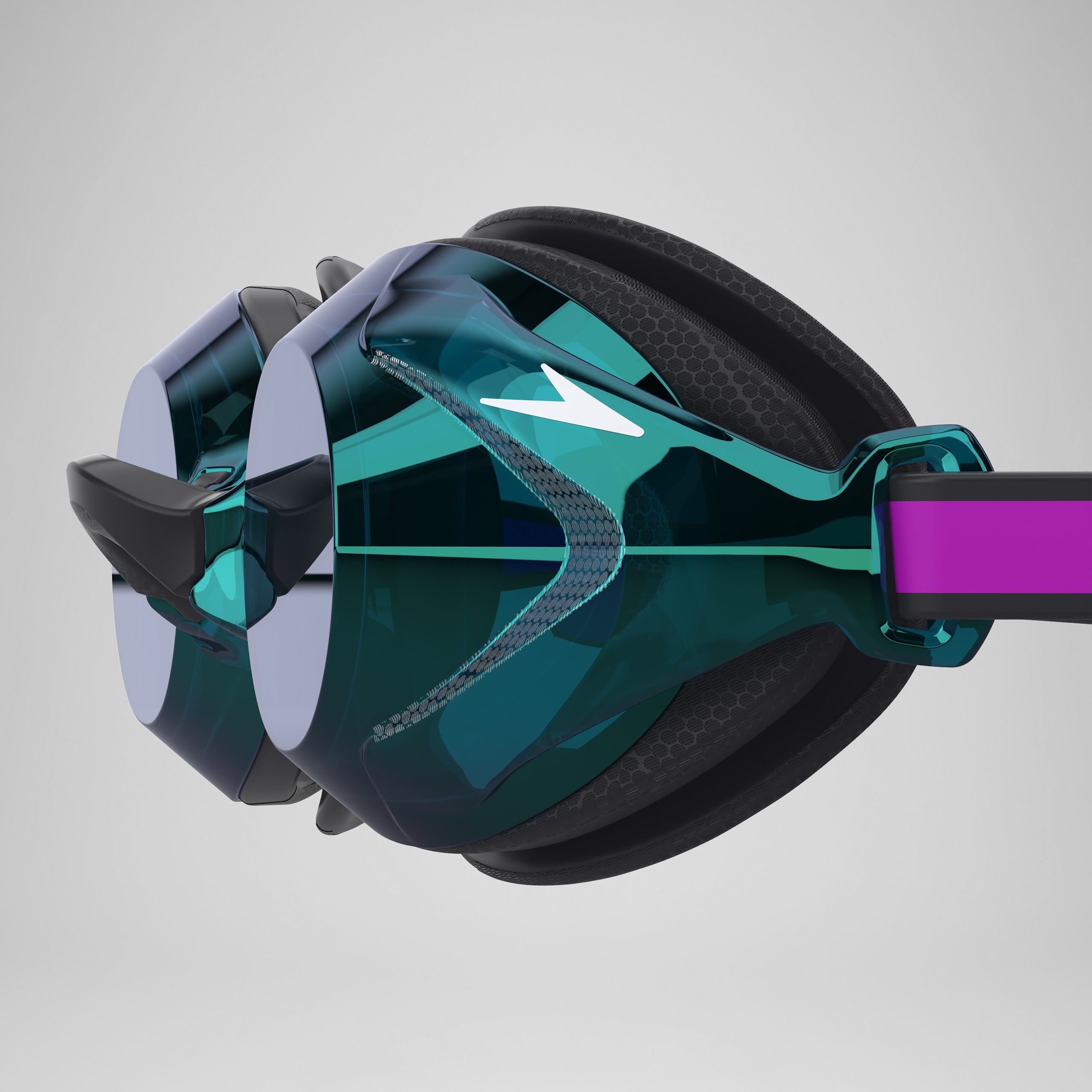 Junior Vanquisher 3.0 Mirror Goggles Purple/Emerald - Image 3