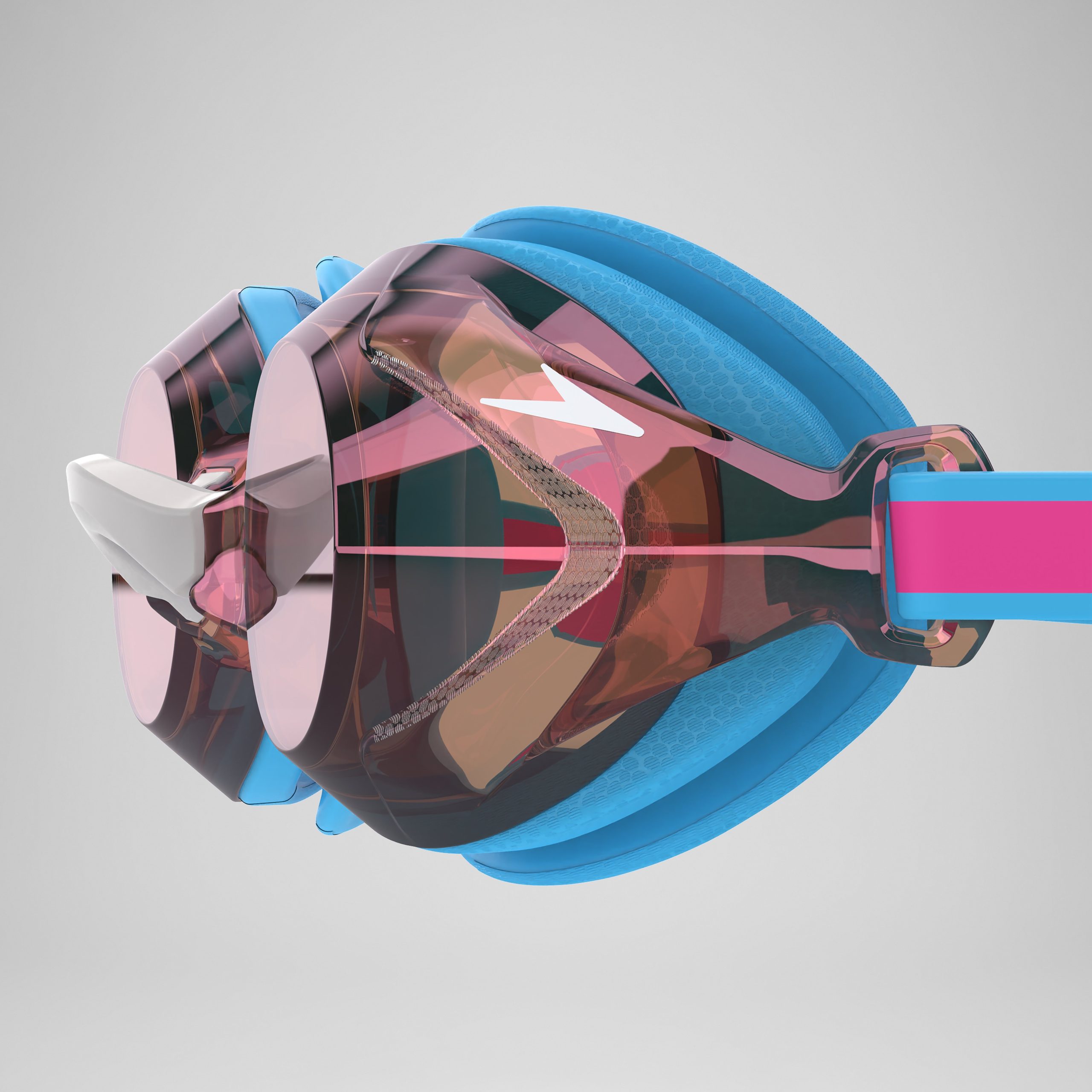 Junior Vanquisher 3.0 Mirror Goggles Pink/Blue - Image 3