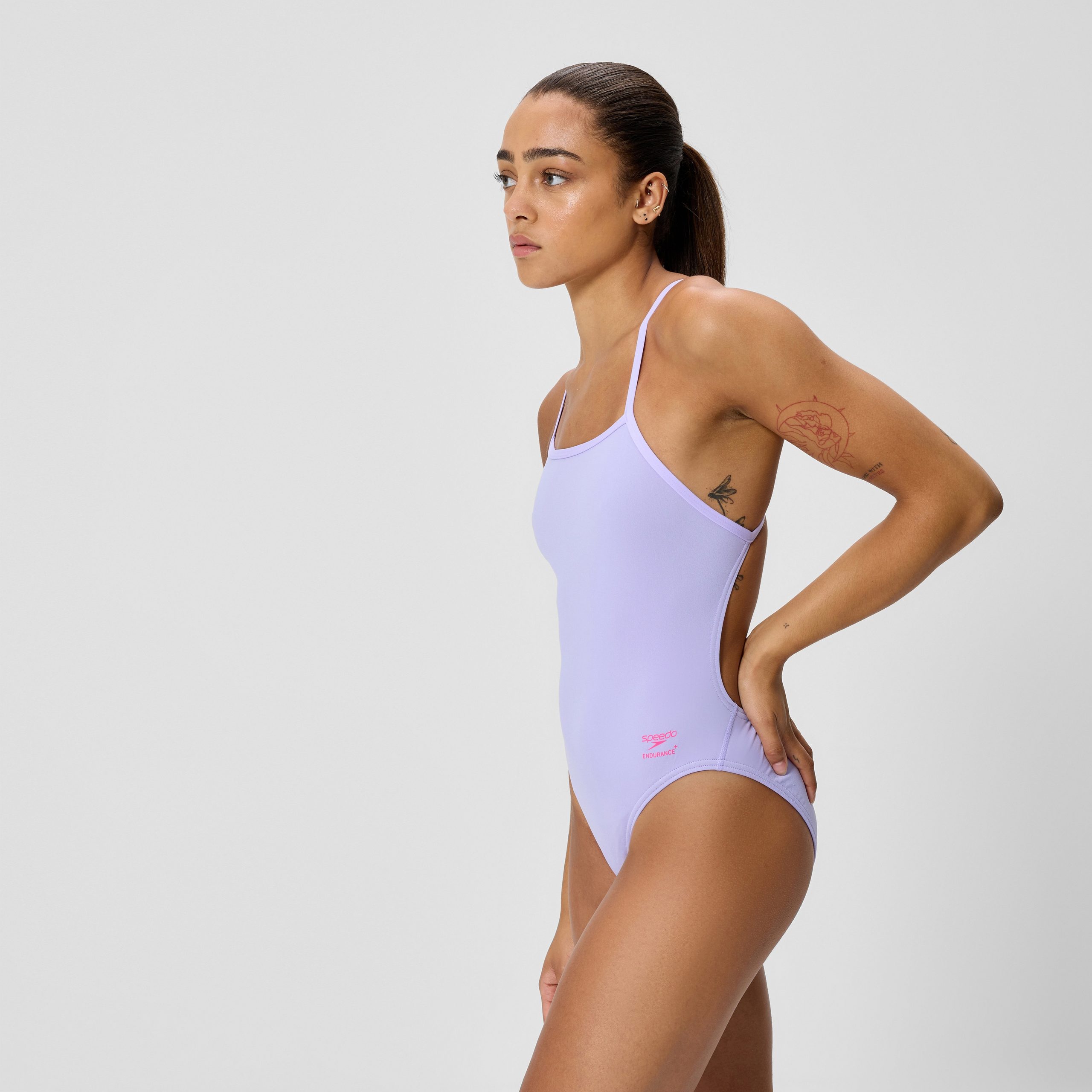 Women's Club Training V-Back 2.0 One Piece Lavender - Image 2