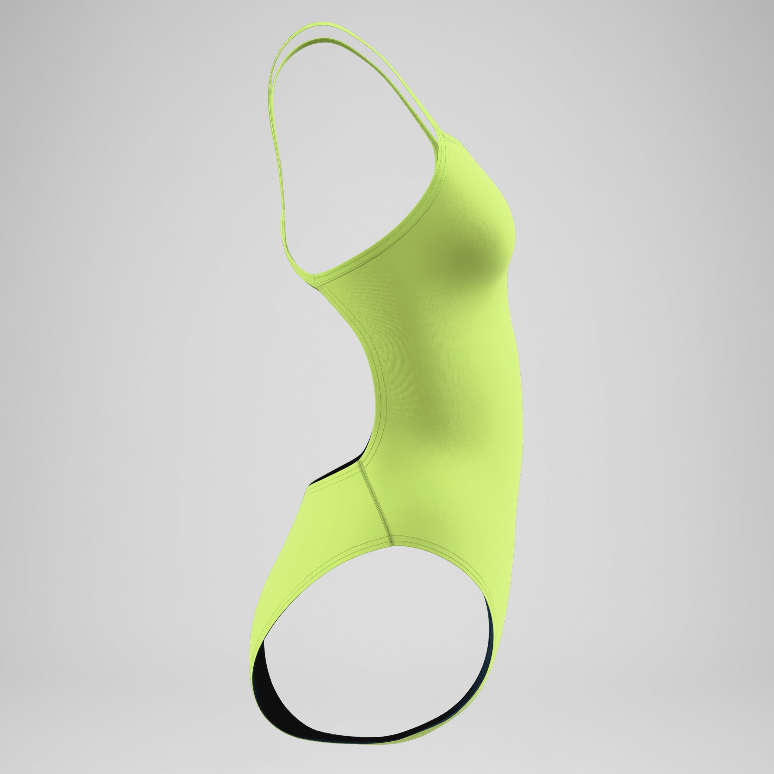 Women's Club Training V-Back 2.0 One Piece Lime Green - Image 6