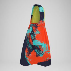 Medium Blade Fin Orange