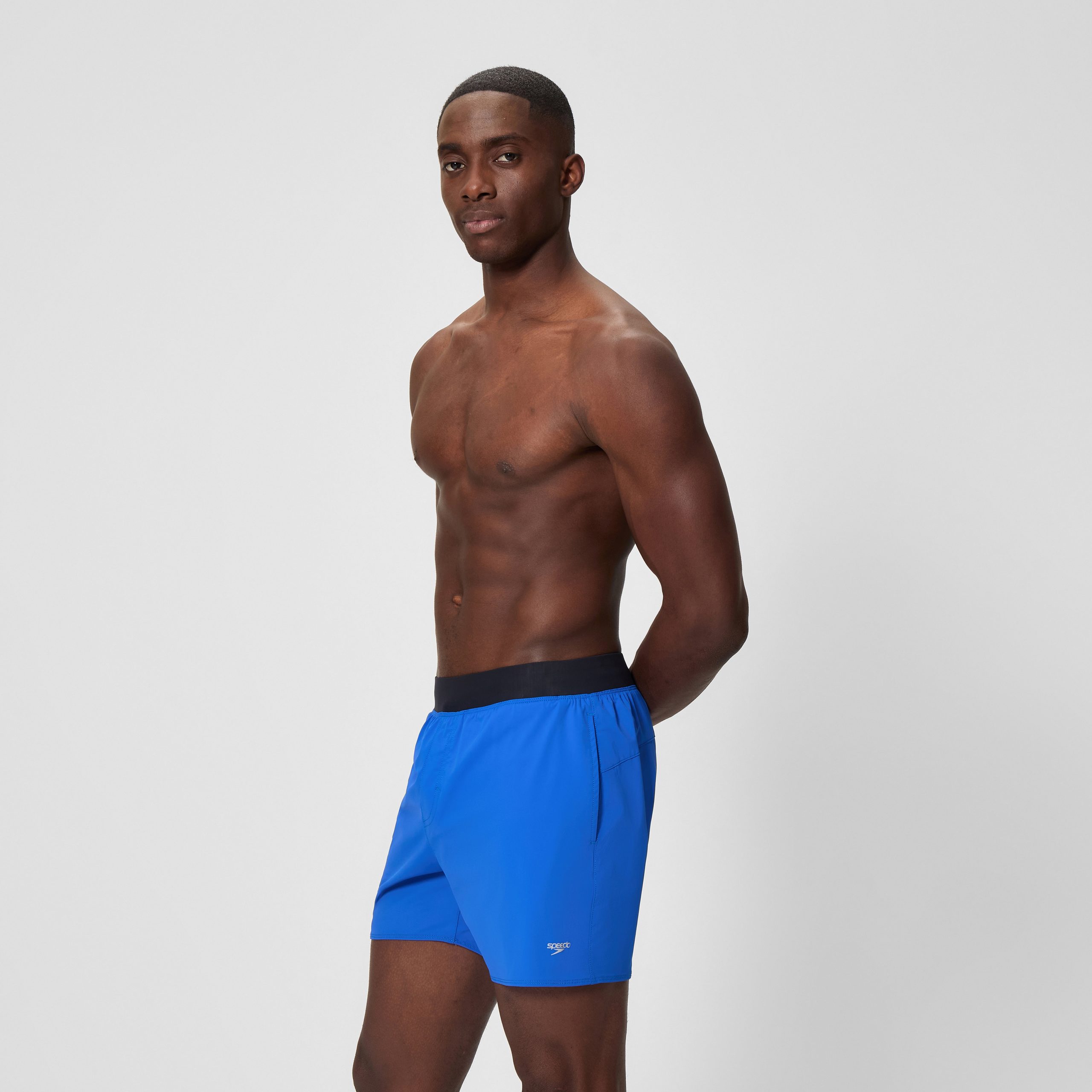 Men's Lookout Solid Swim Shorts Blue - Image 2