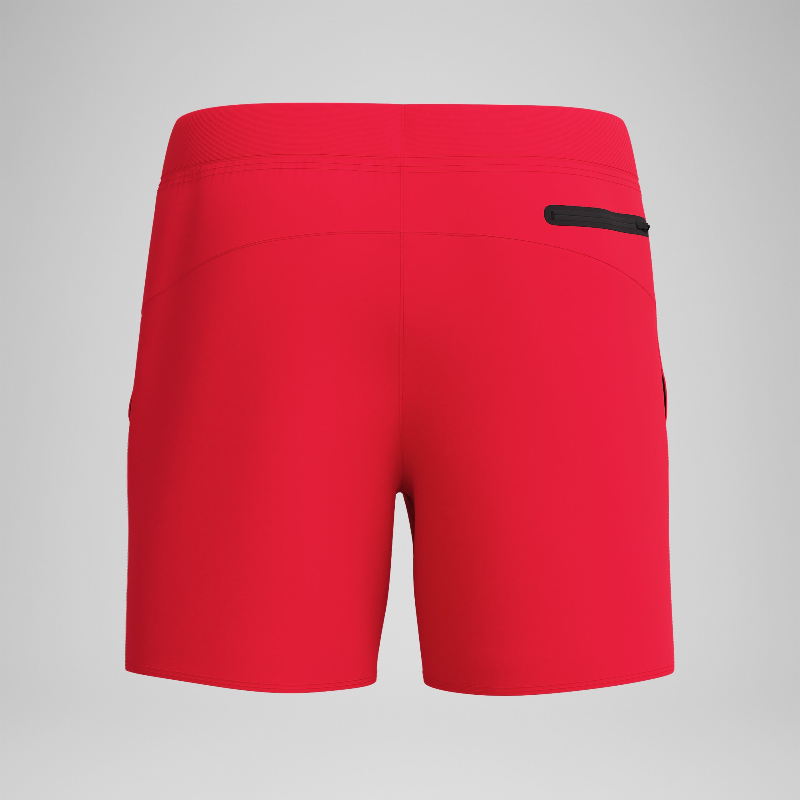 Men's The Lookout Volley Swim Trunks Red - Image 7