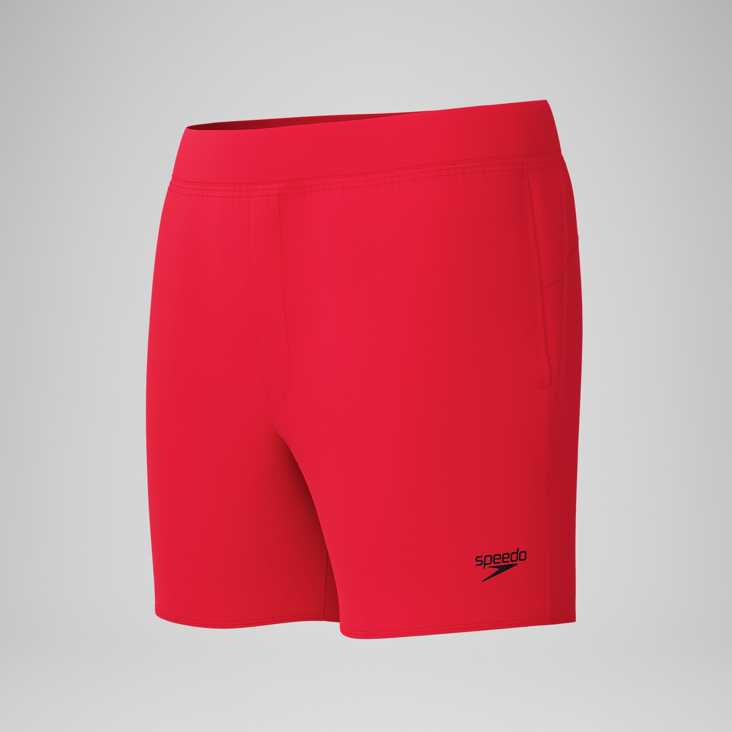 Men's The Lookout Volley Swim Trunks Red - Image 8