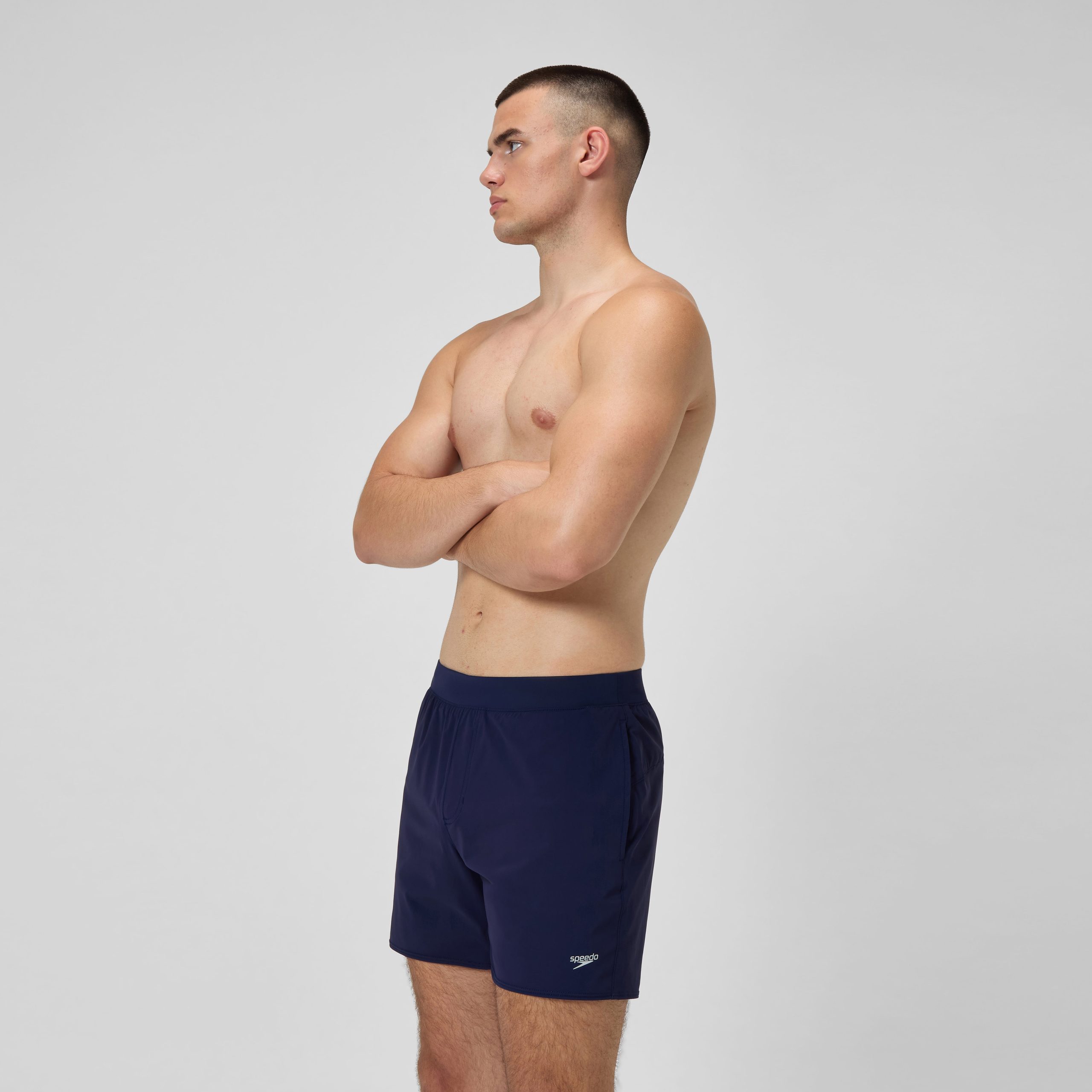 Men's The Lookout Volley Swim Trunks Navy - Image 3