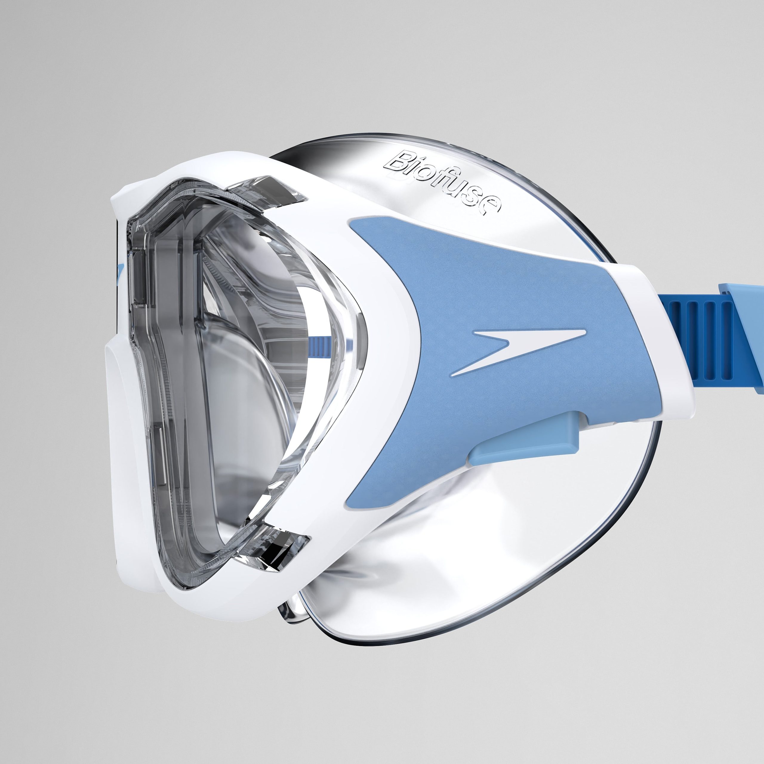 Adult Biofuse 2.0 Mask White/Clear - Image 3