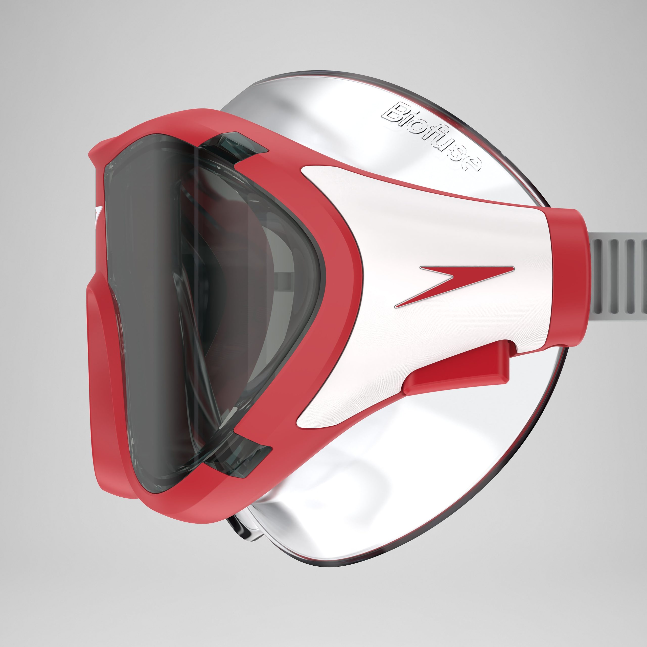 Junior Biofuse 2.0 Mask Red/Gray - Image 3