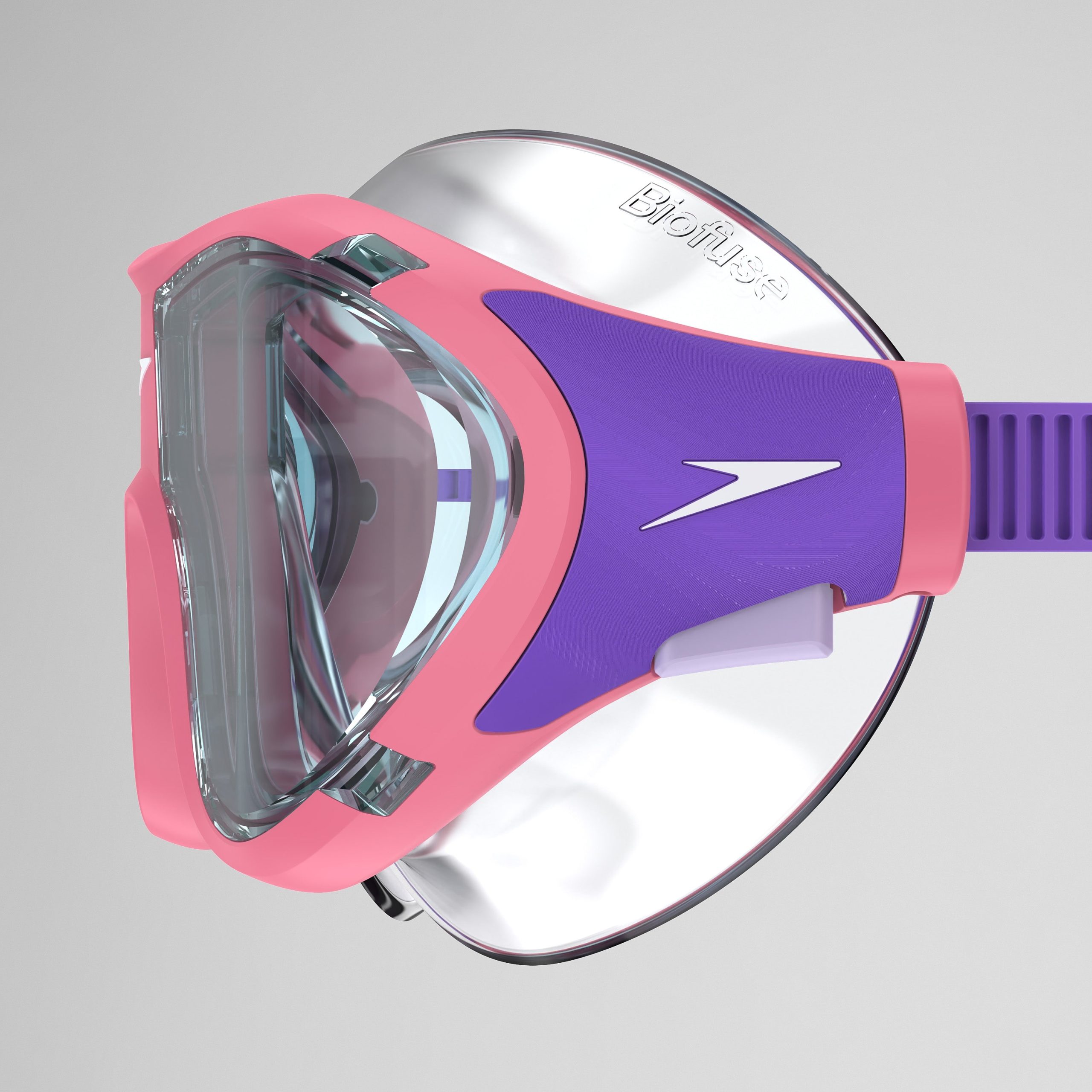 Junior Biofuse 2.0 Mask Pink/Silver - Image 3