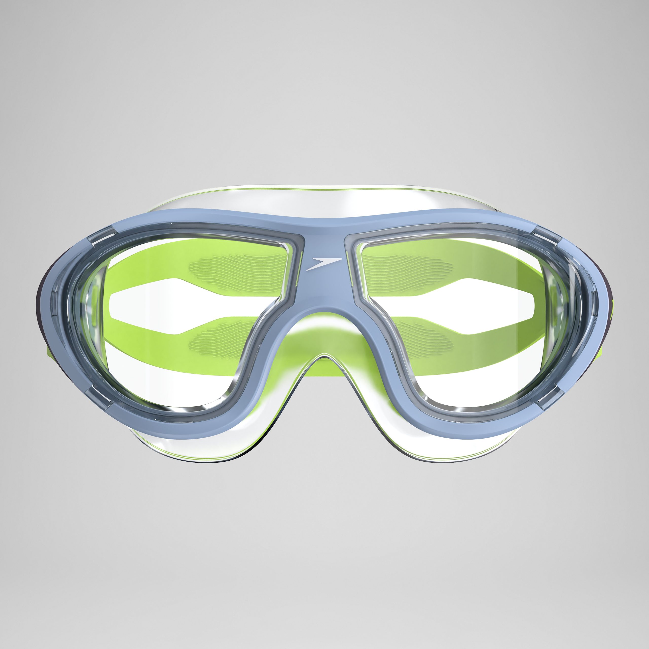 Junior Biofuse 2.0 Mask Blue/Clear/Green - Image 2