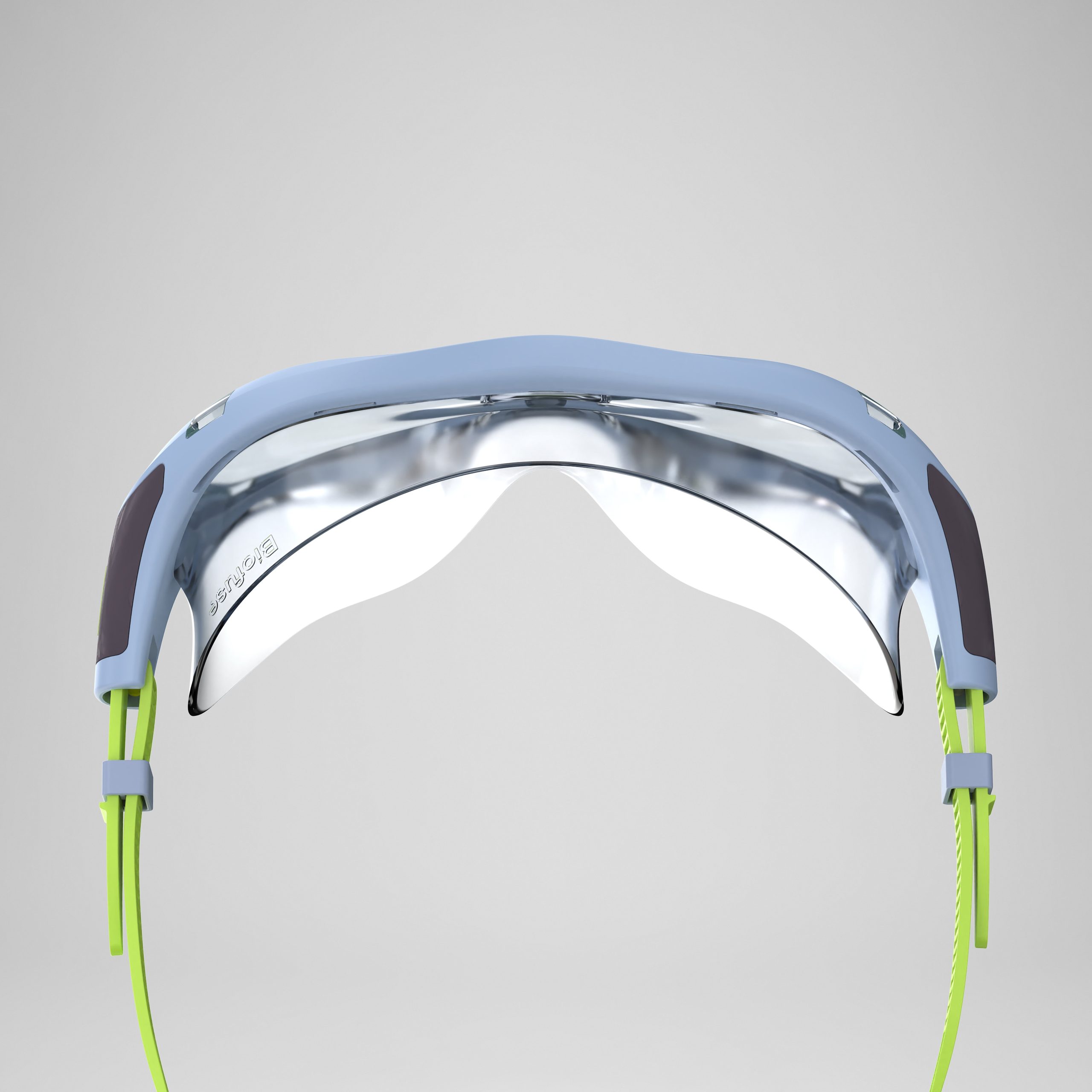 Junior Biofuse 2.0 Mask Blue/Clear/Green - Image 4