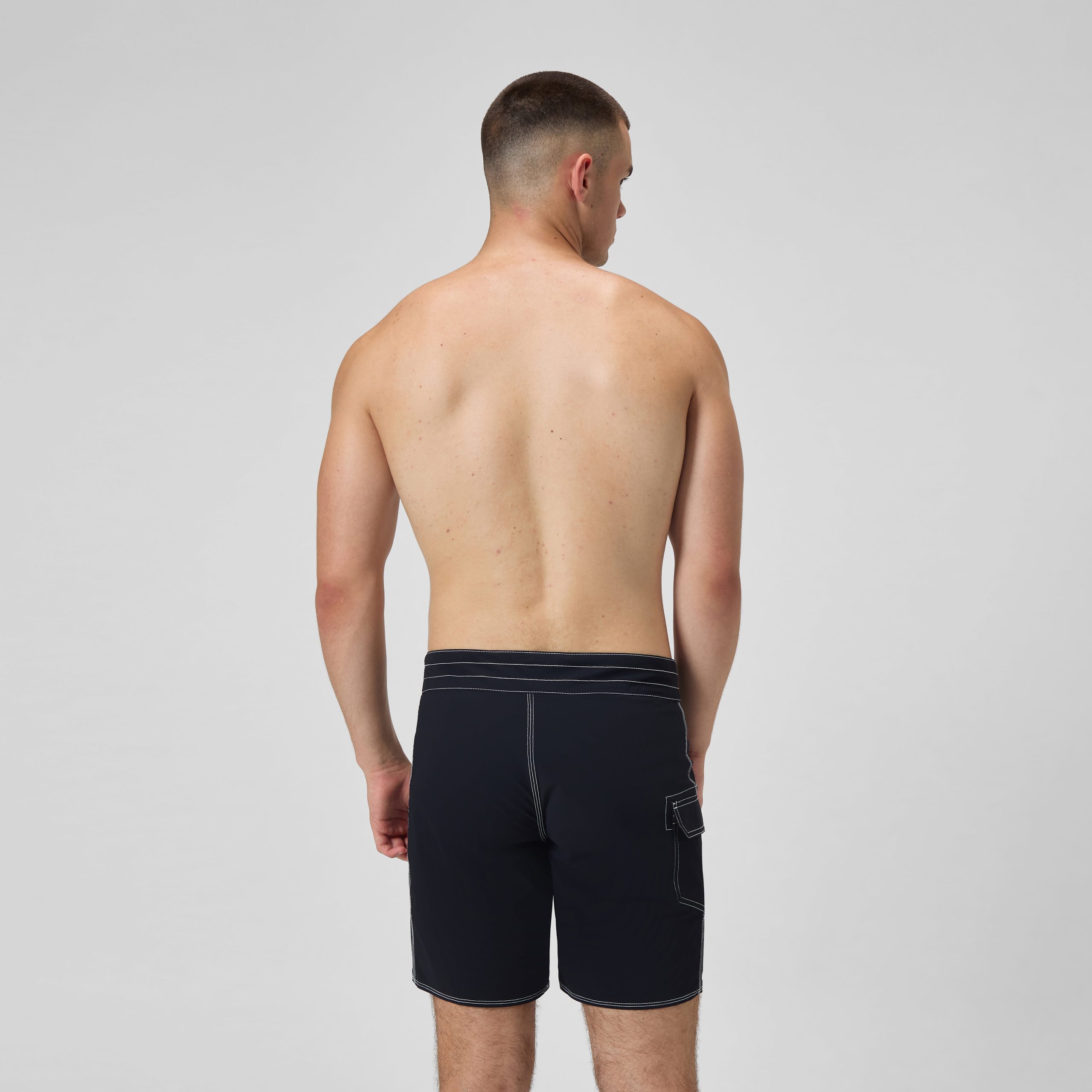 Men's The Lookout Boardshort Black - Image 4