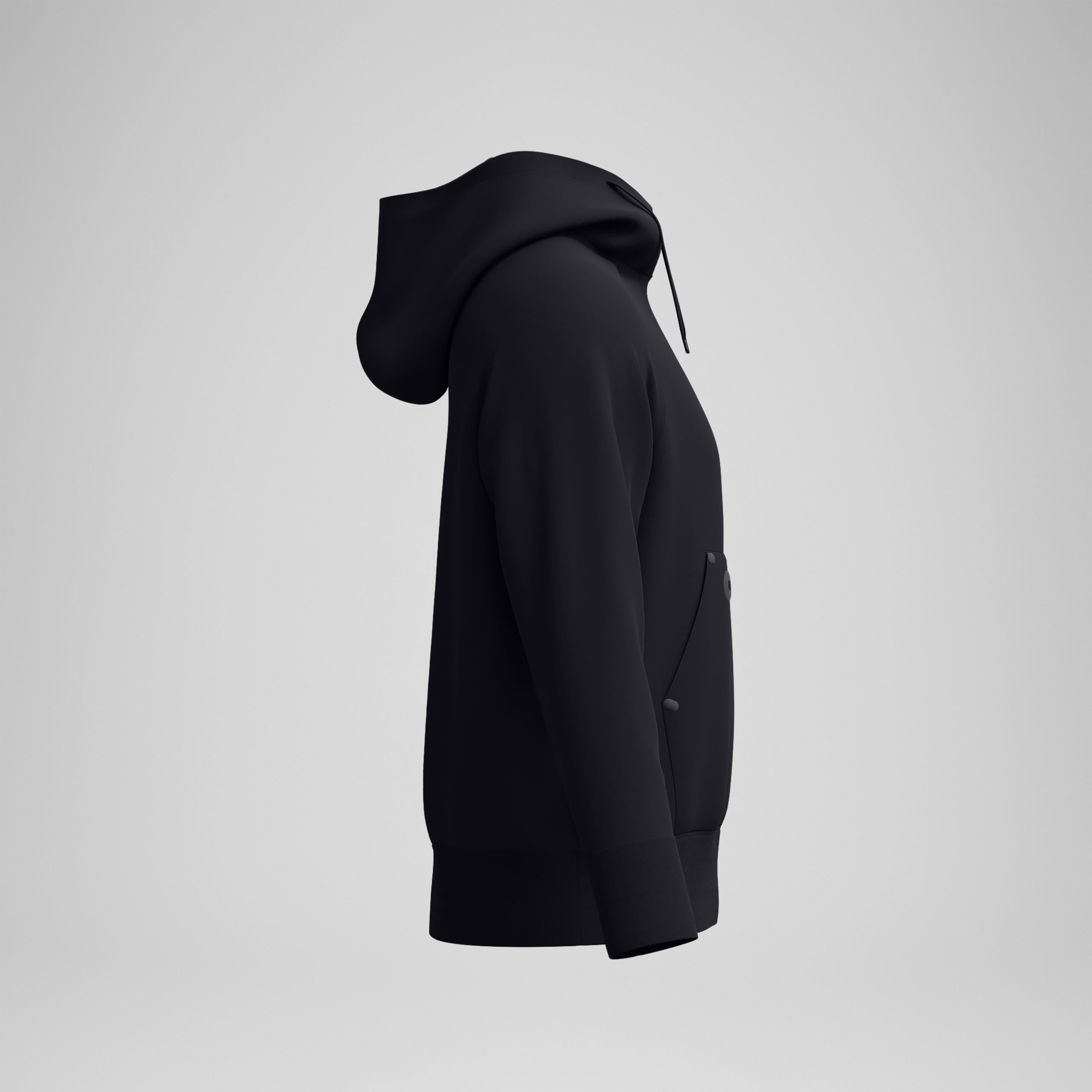 Unisex Vanquisher Hoodie Black - Image 6