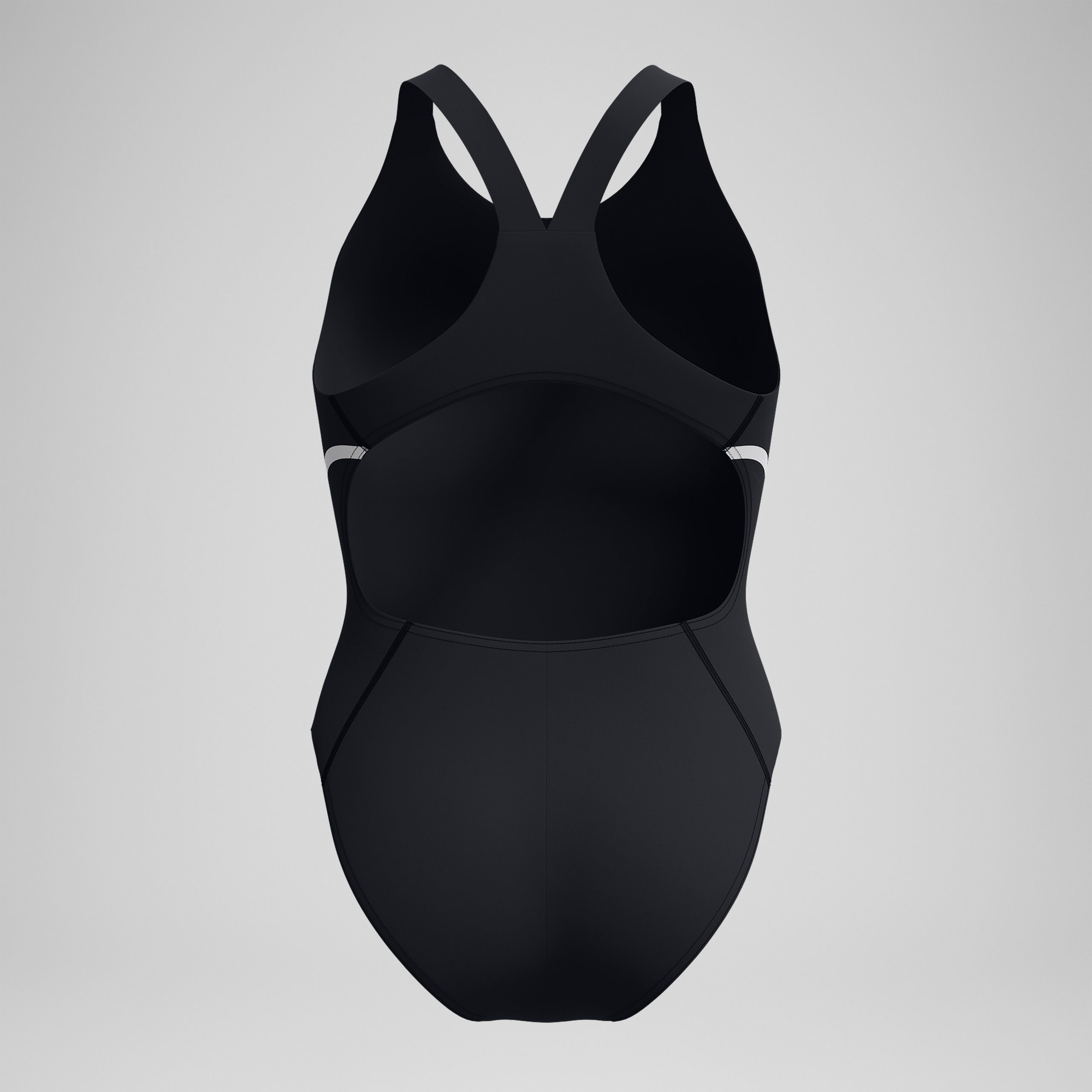 Women's Vanquisher Thick Strap One Piece Black/Gray - Image 7