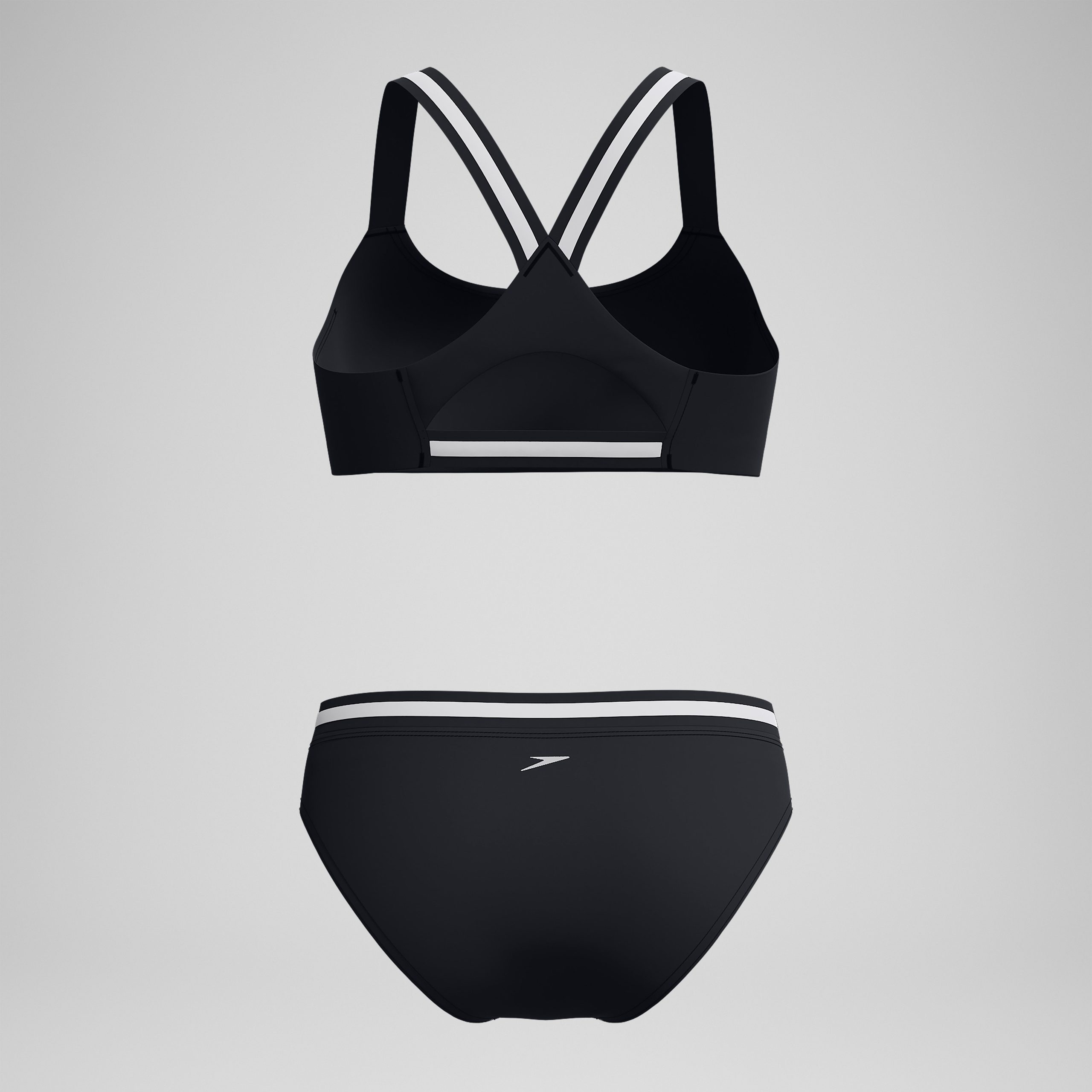 Women's Vanquisher Collection Two Piece Set Black/Grey - Image 7