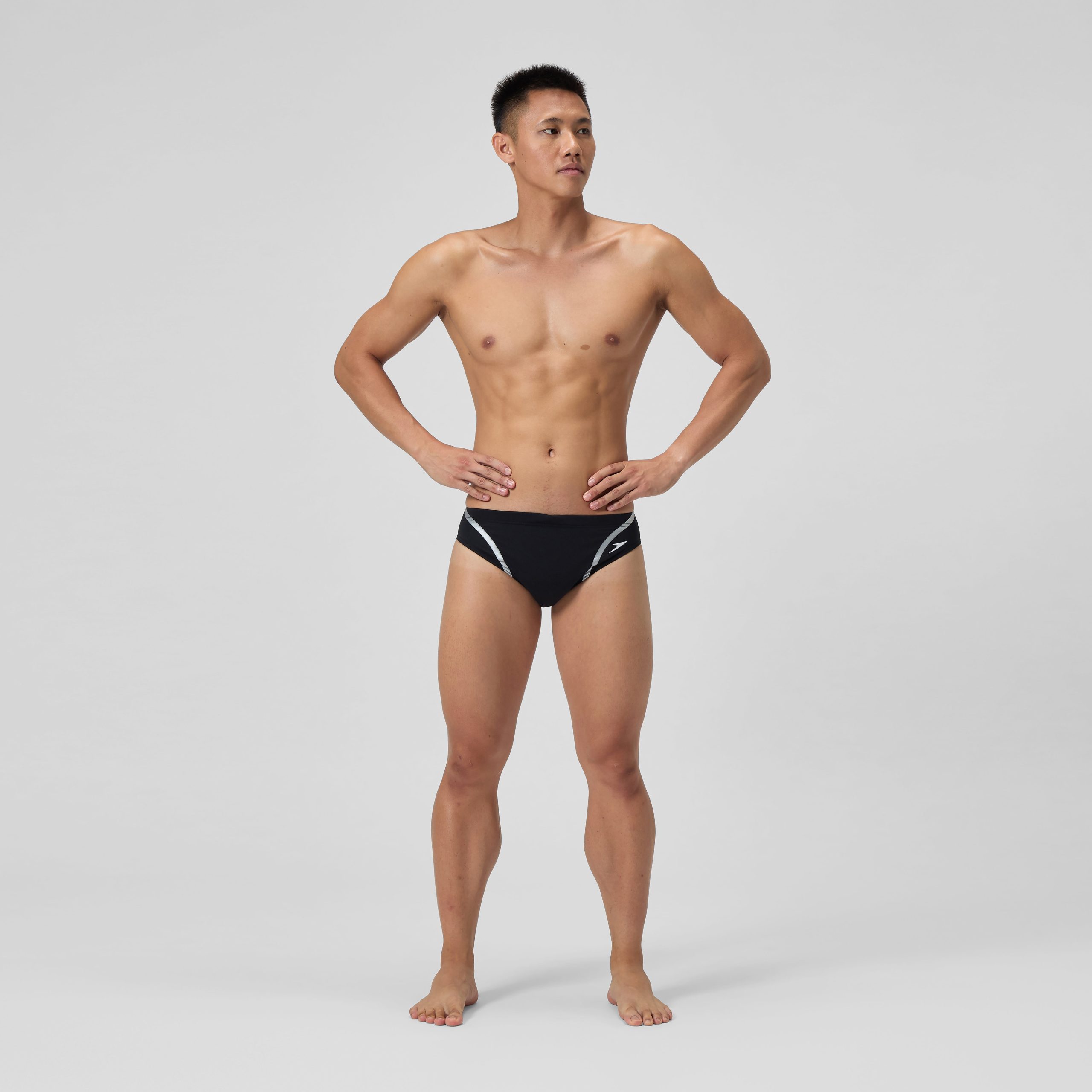 Men's Vanquisher Brief Black/Gray