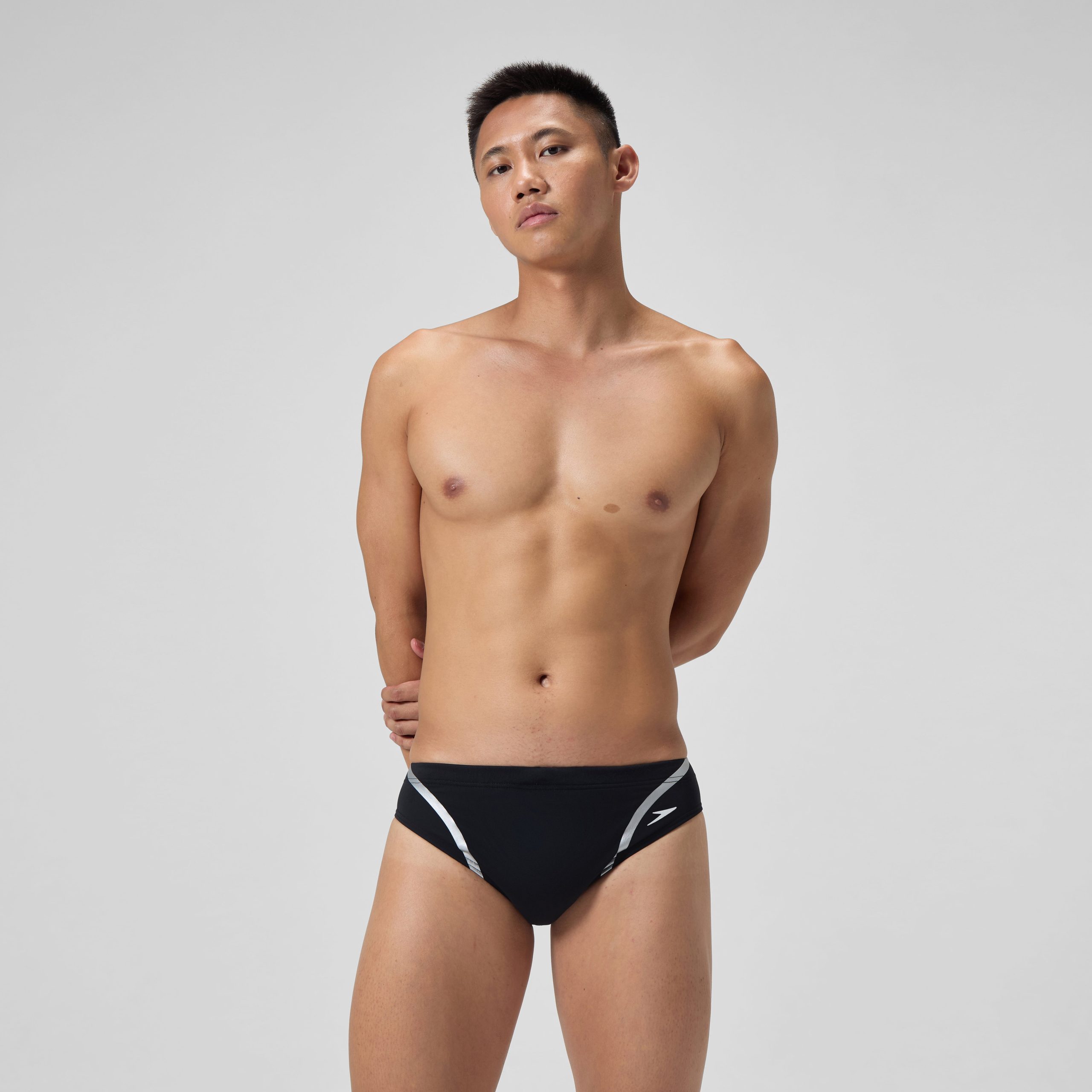 Men's Vanquisher Brief Black/Gray - Image 2