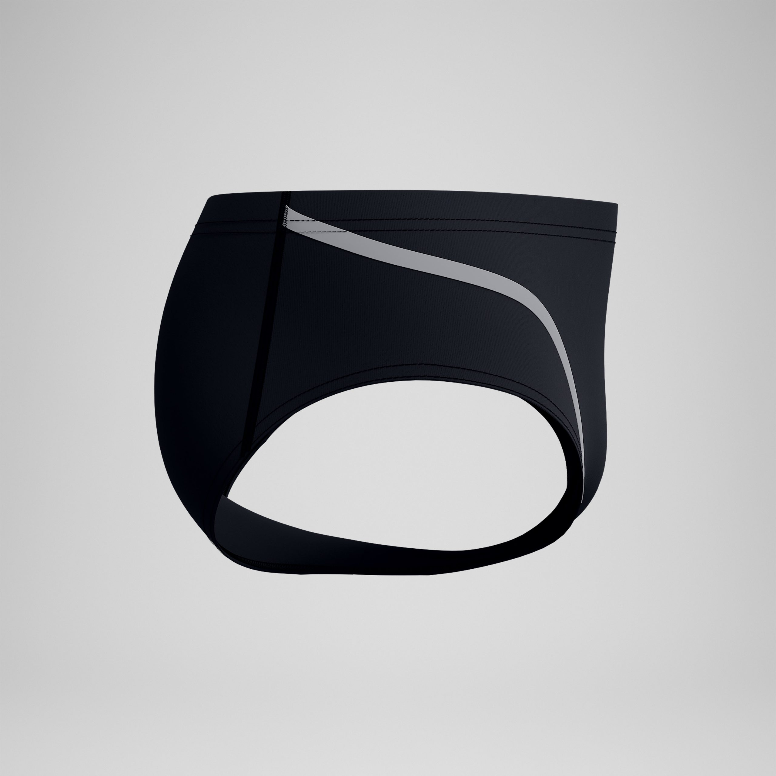 Men's Vanquisher Brief Black/Gray - Image 6