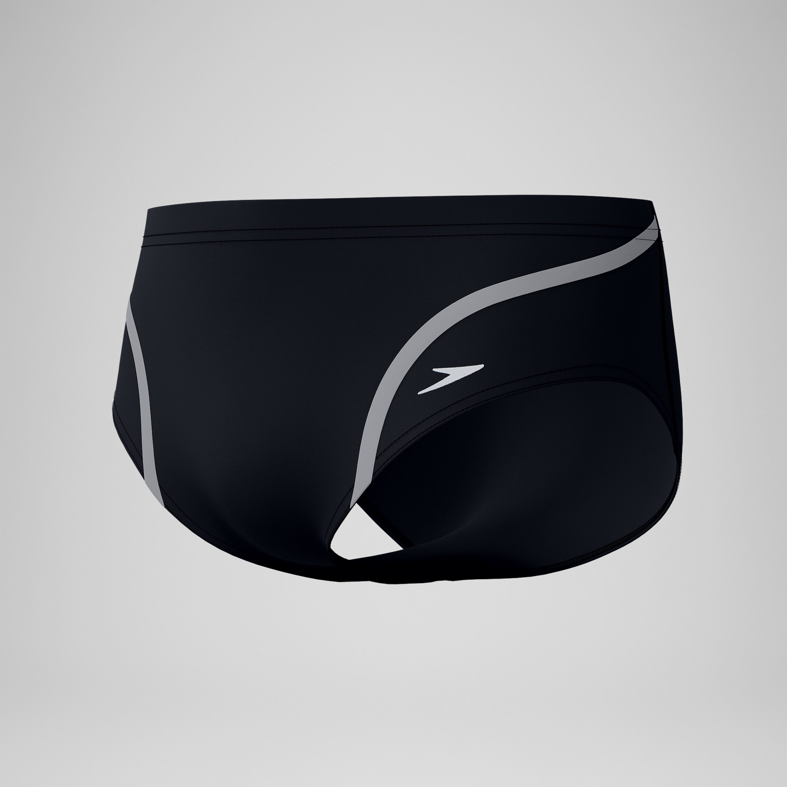 Men's Vanquisher Brief Black/Gray - Image 8