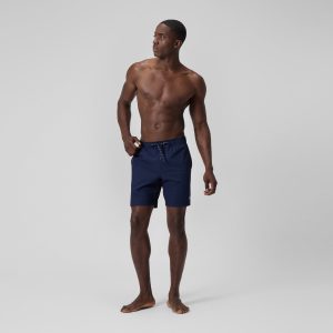 Men's Solid Volley Swim Trunks Navy