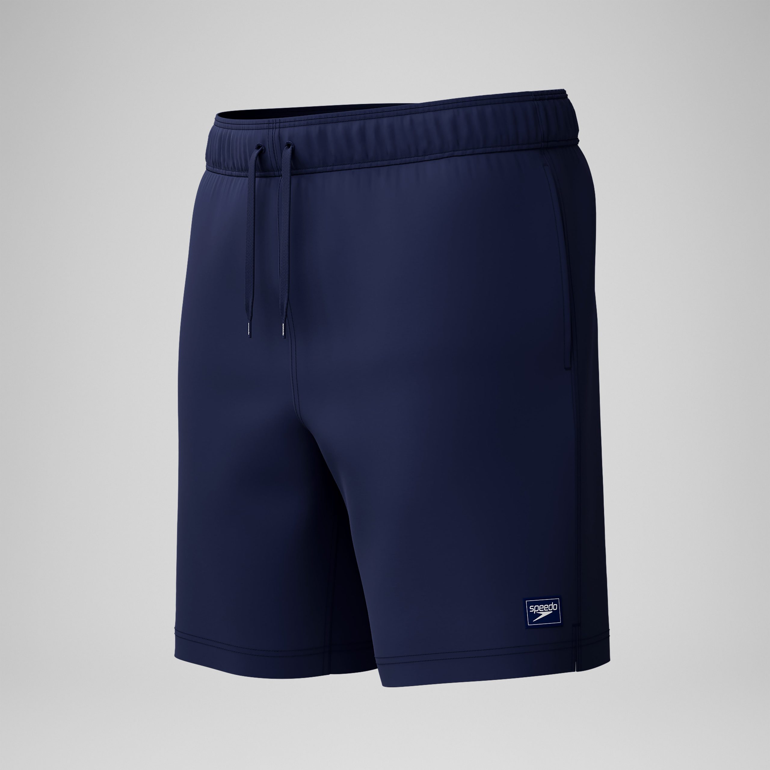 Men's Solid Volley Swim Trunks Navy - Image 8