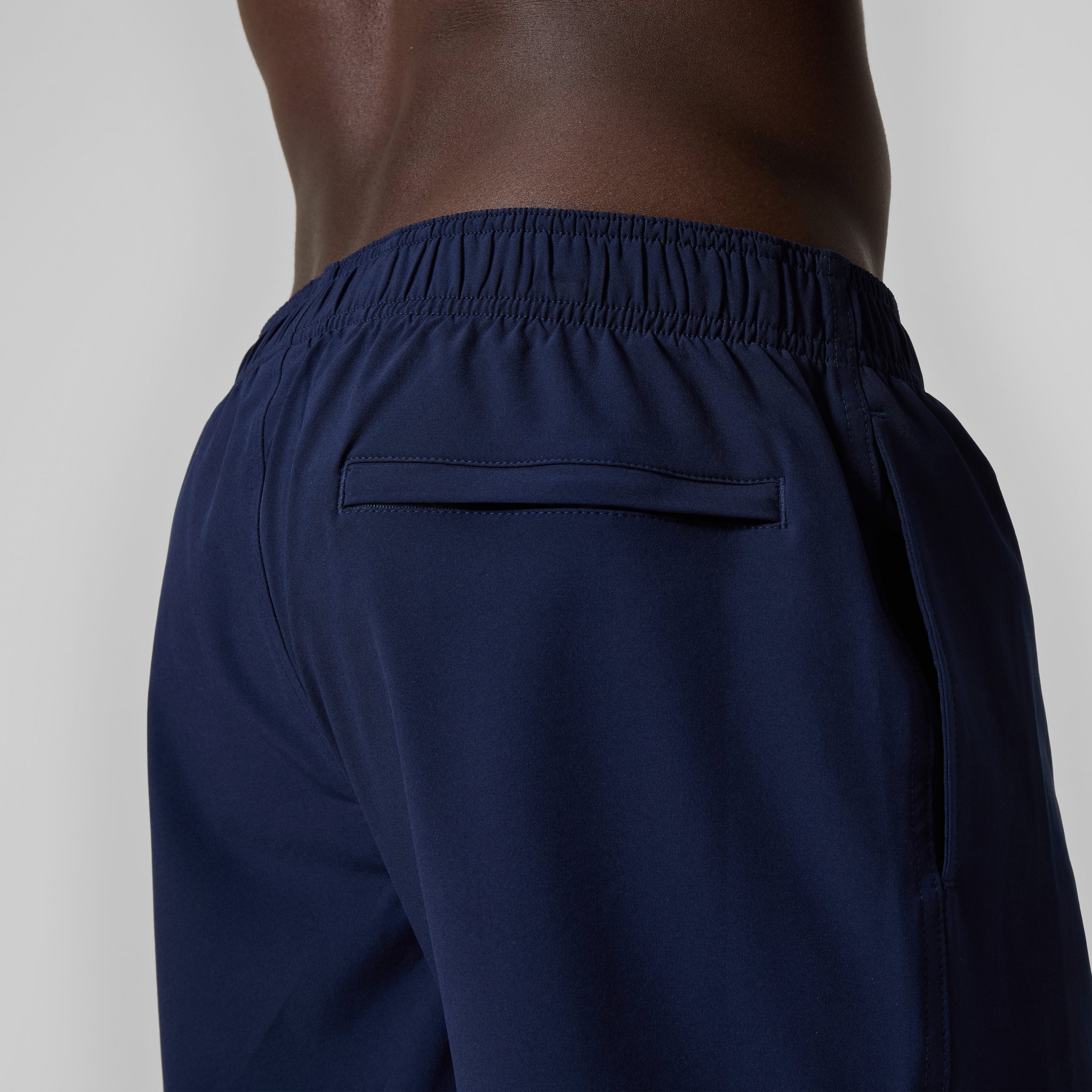 Men's Solid Volley Swim Trunks Navy - Image 9
