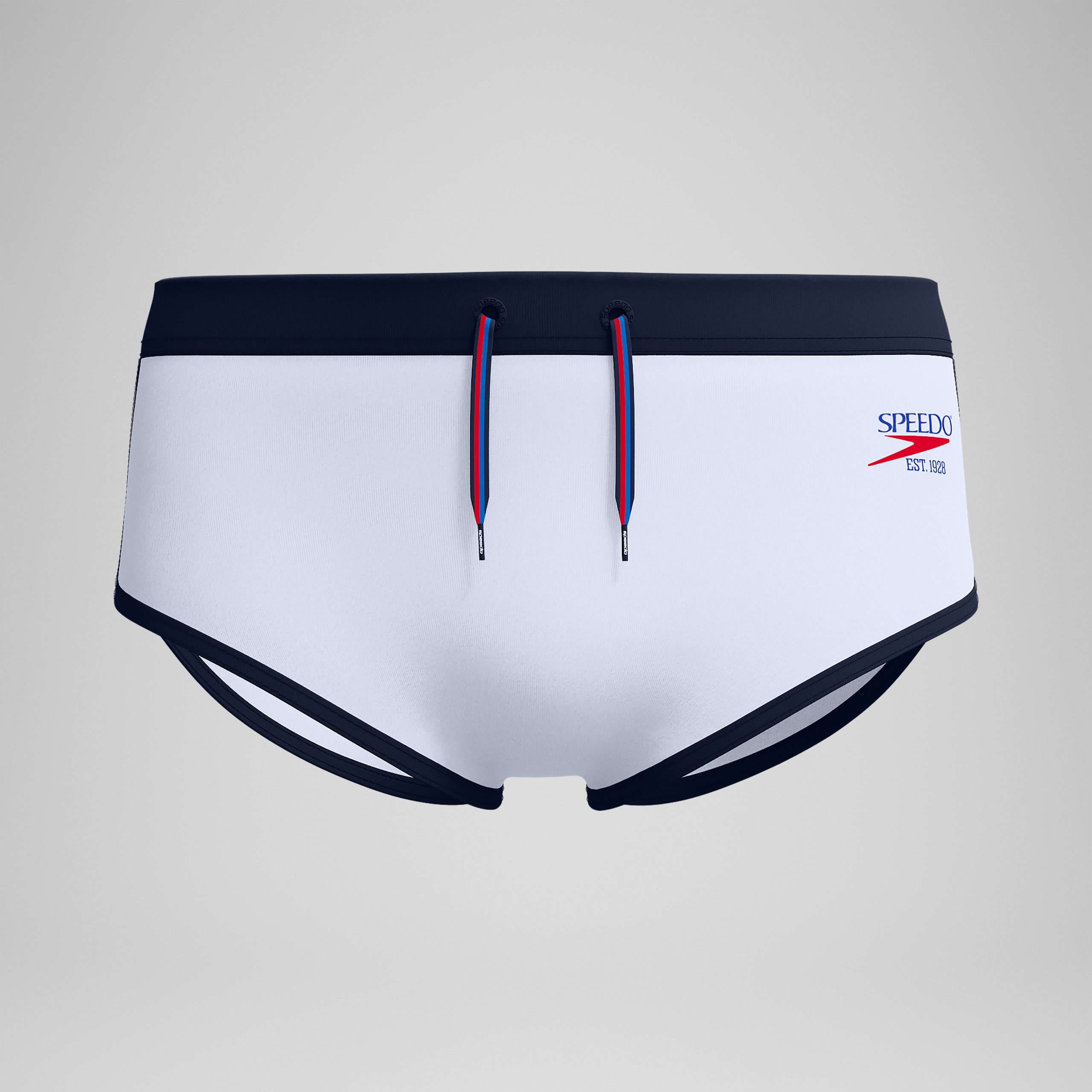 Men's Jetstream Retro Logo Brief White - Image 5