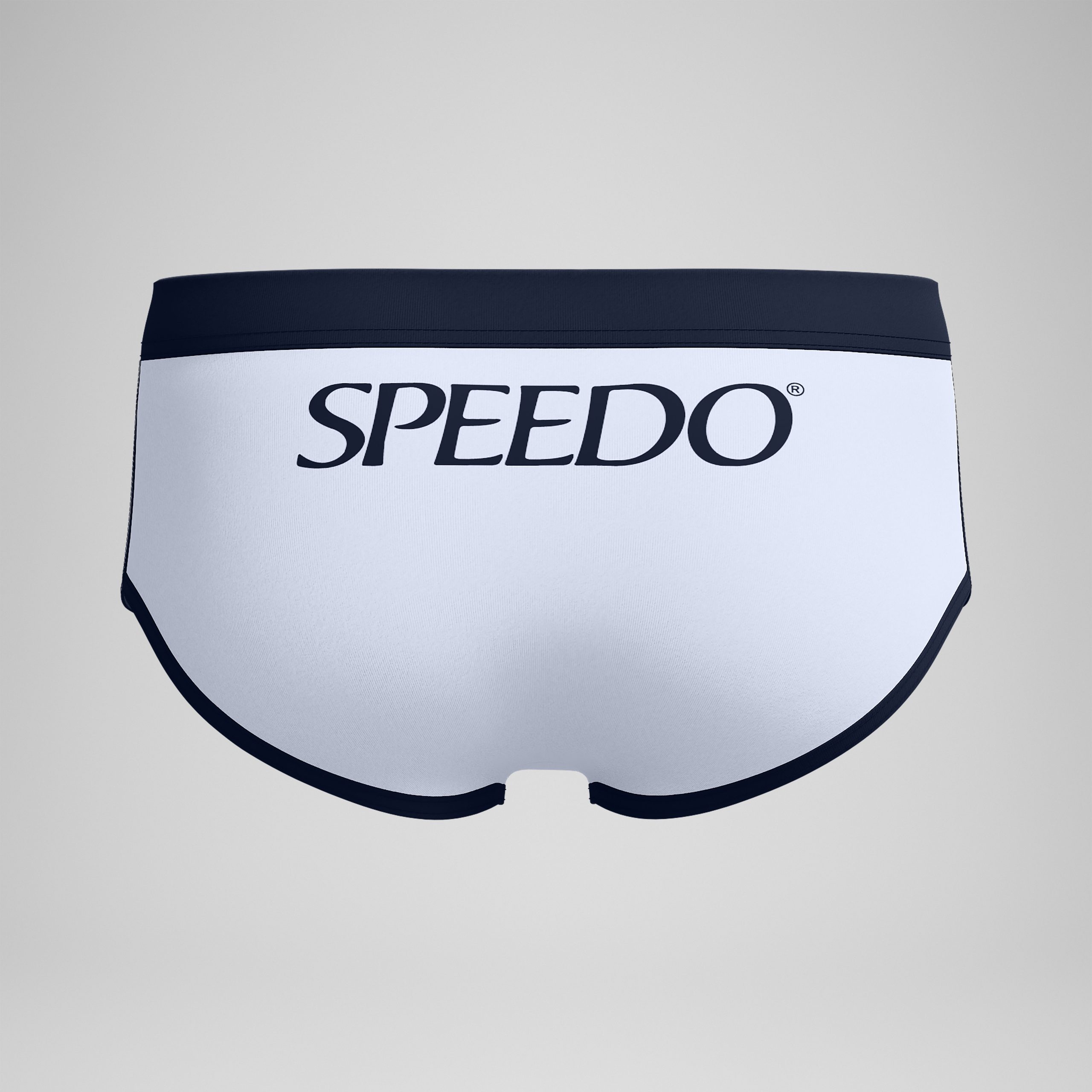 Men's Jetstream Retro Logo Brief White - Image 7