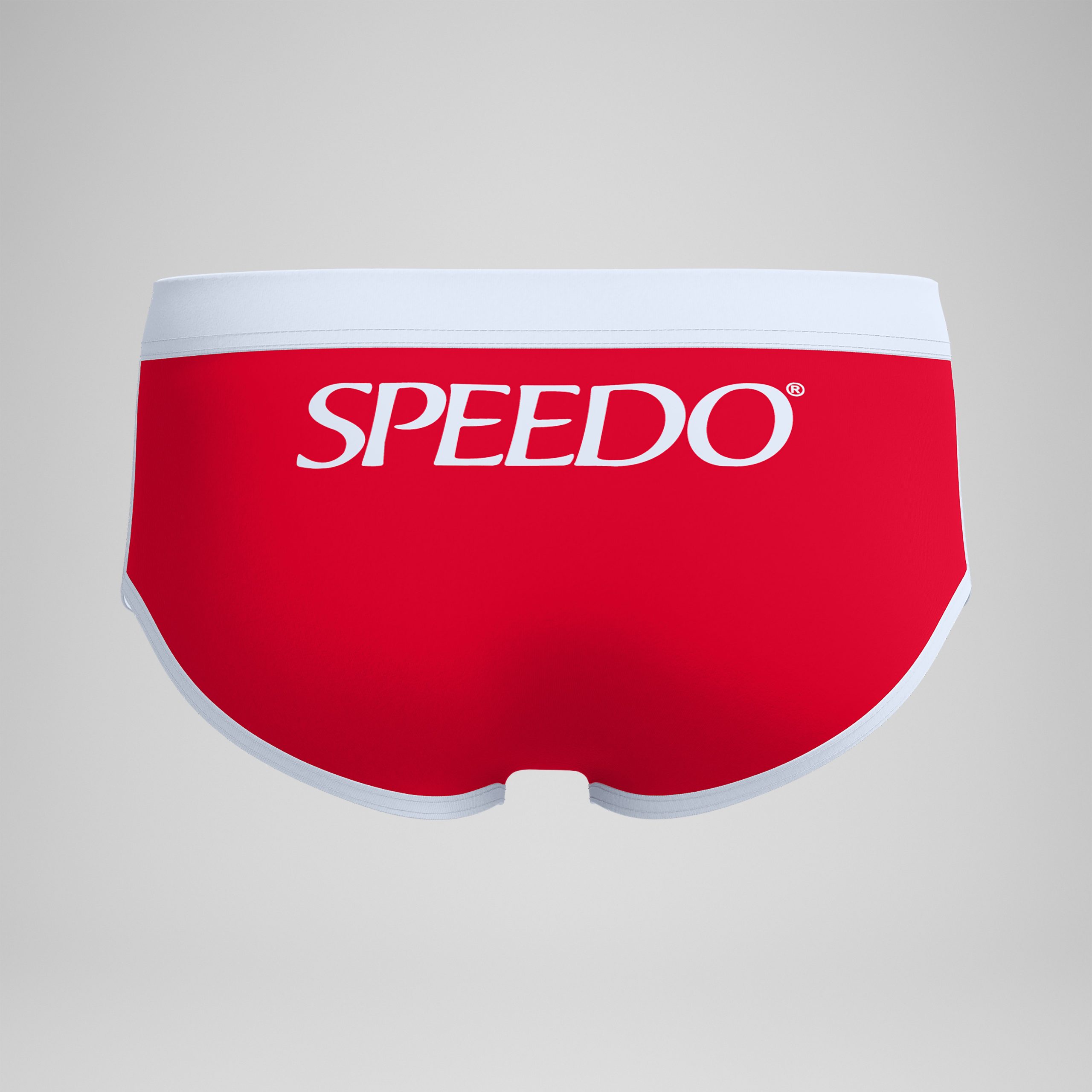 Men's Jetstream Retro Logo Brief Red - Image 7