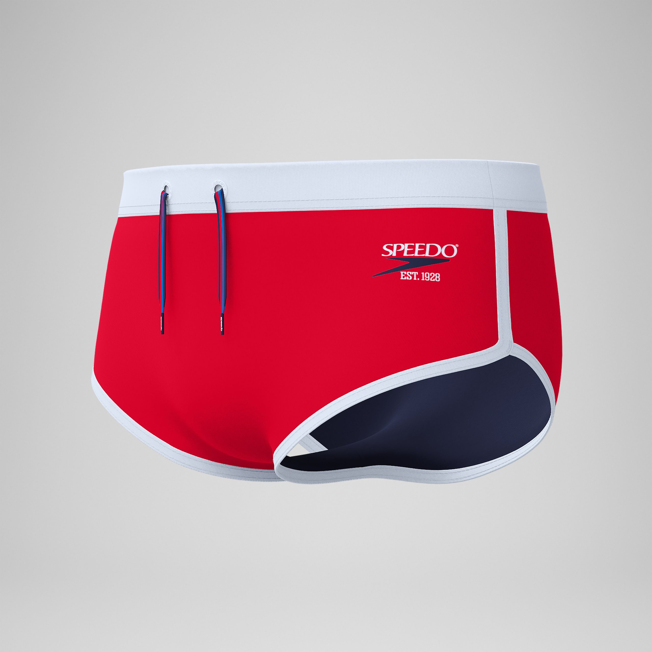 Men's Jetstream Retro Logo Brief Red - Image 8