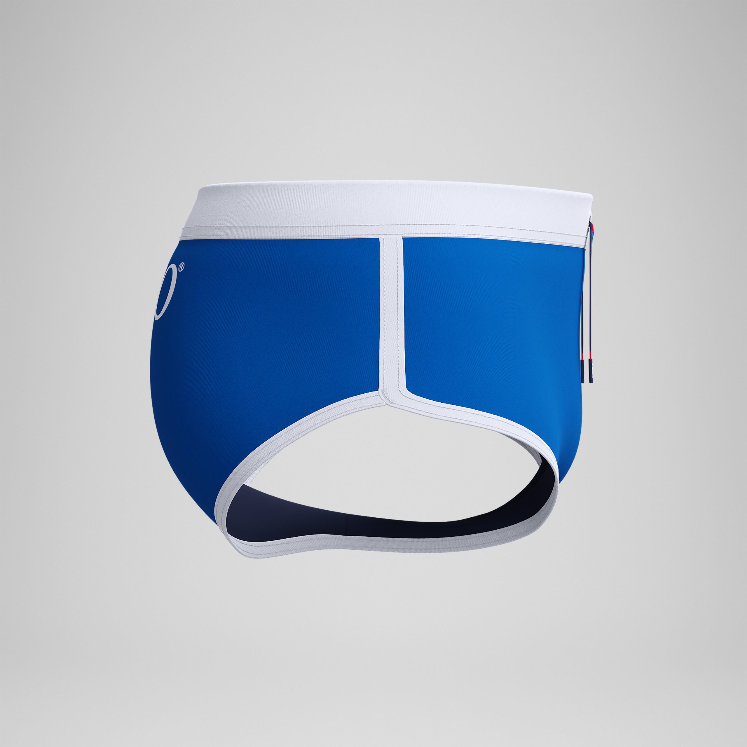 Men's Jetstream Retro Logo Brief Blue - Image 6