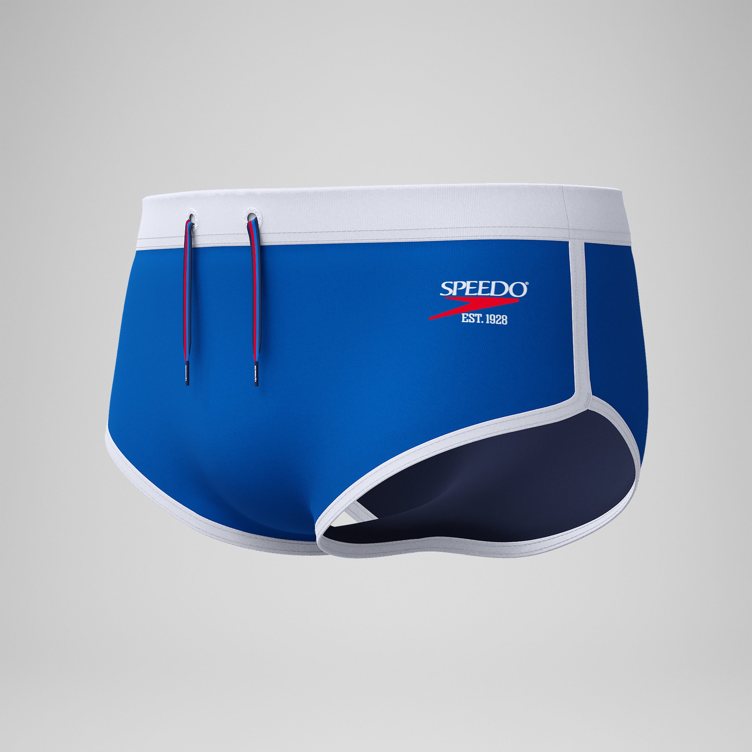 Men's Jetstream Retro Logo Brief Blue - Image 8
