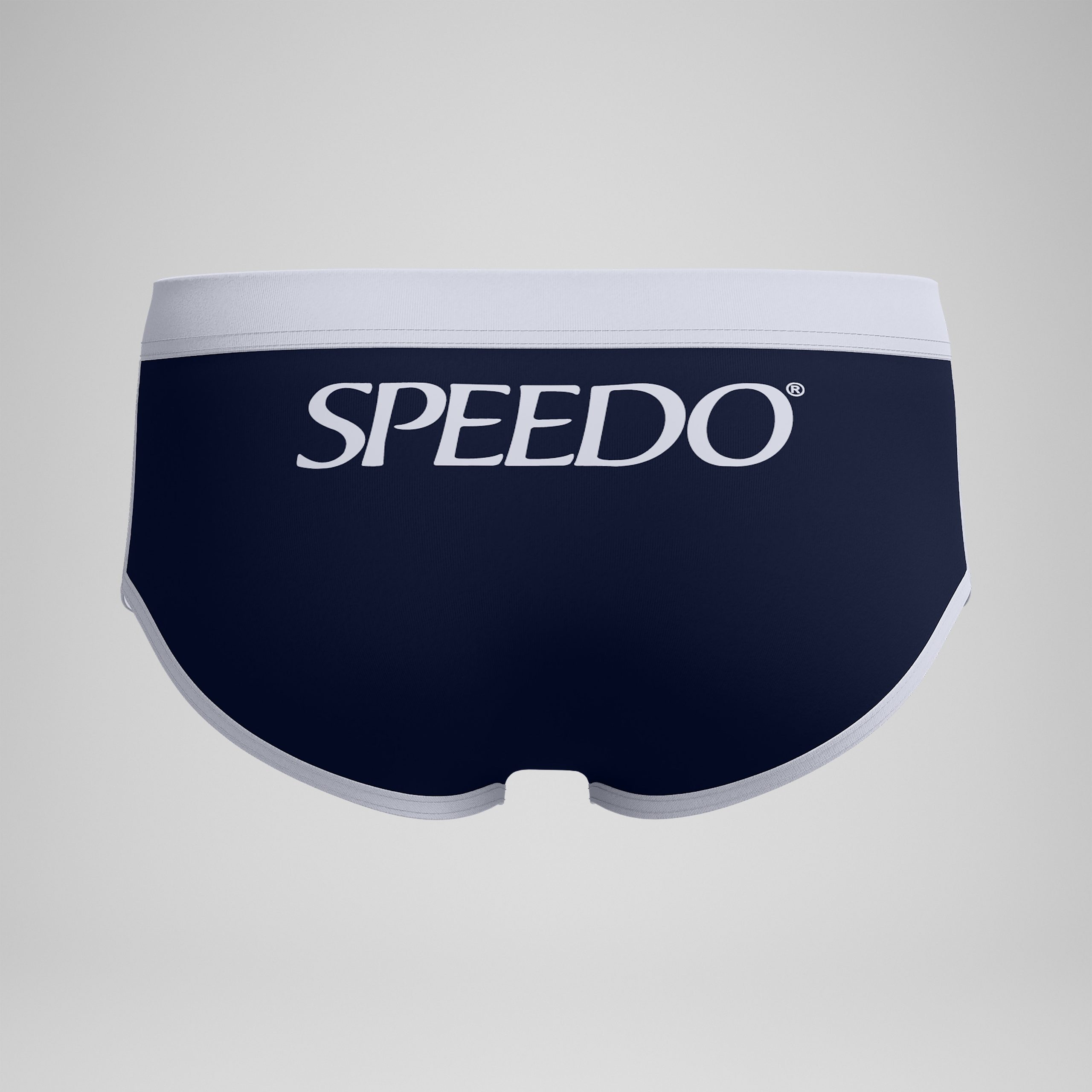 Men's Jetstream Retro Logo Brief Navy - Image 7