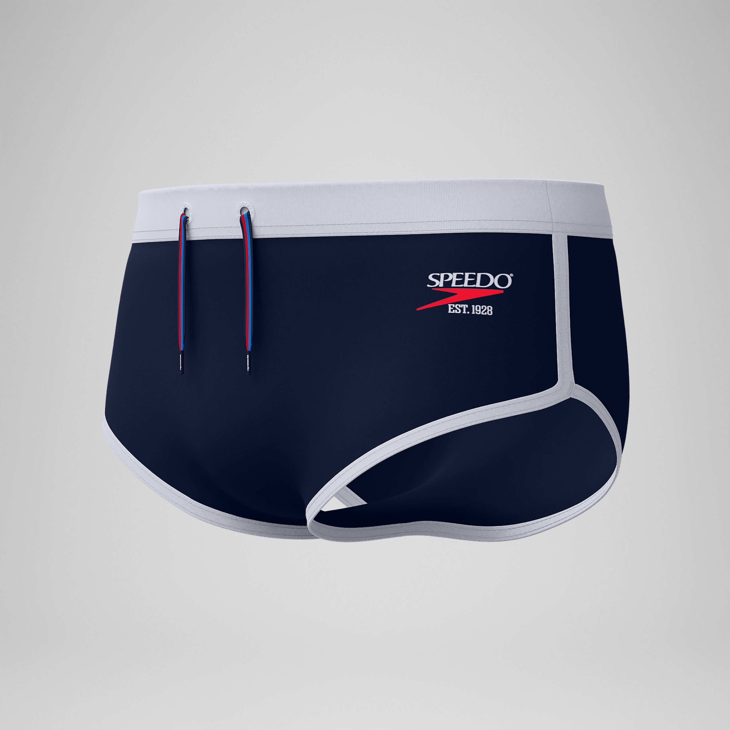 Men's Jetstream Retro Logo Brief Navy - Image 8