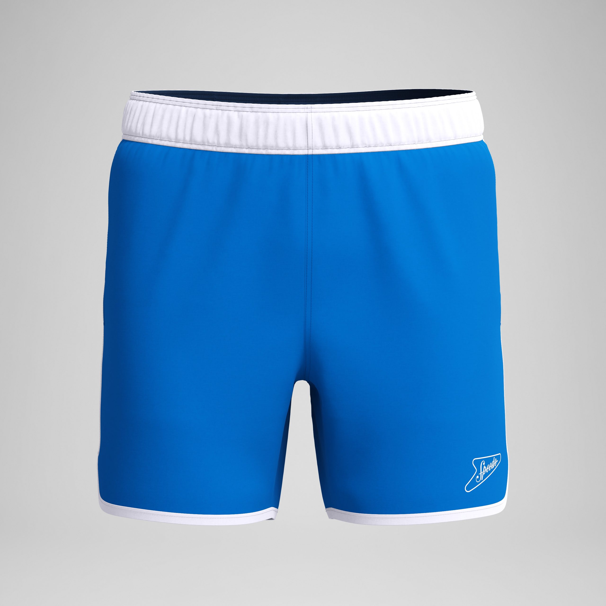 Men's Jetstream Solid Swim Shorts Blue - Image 4