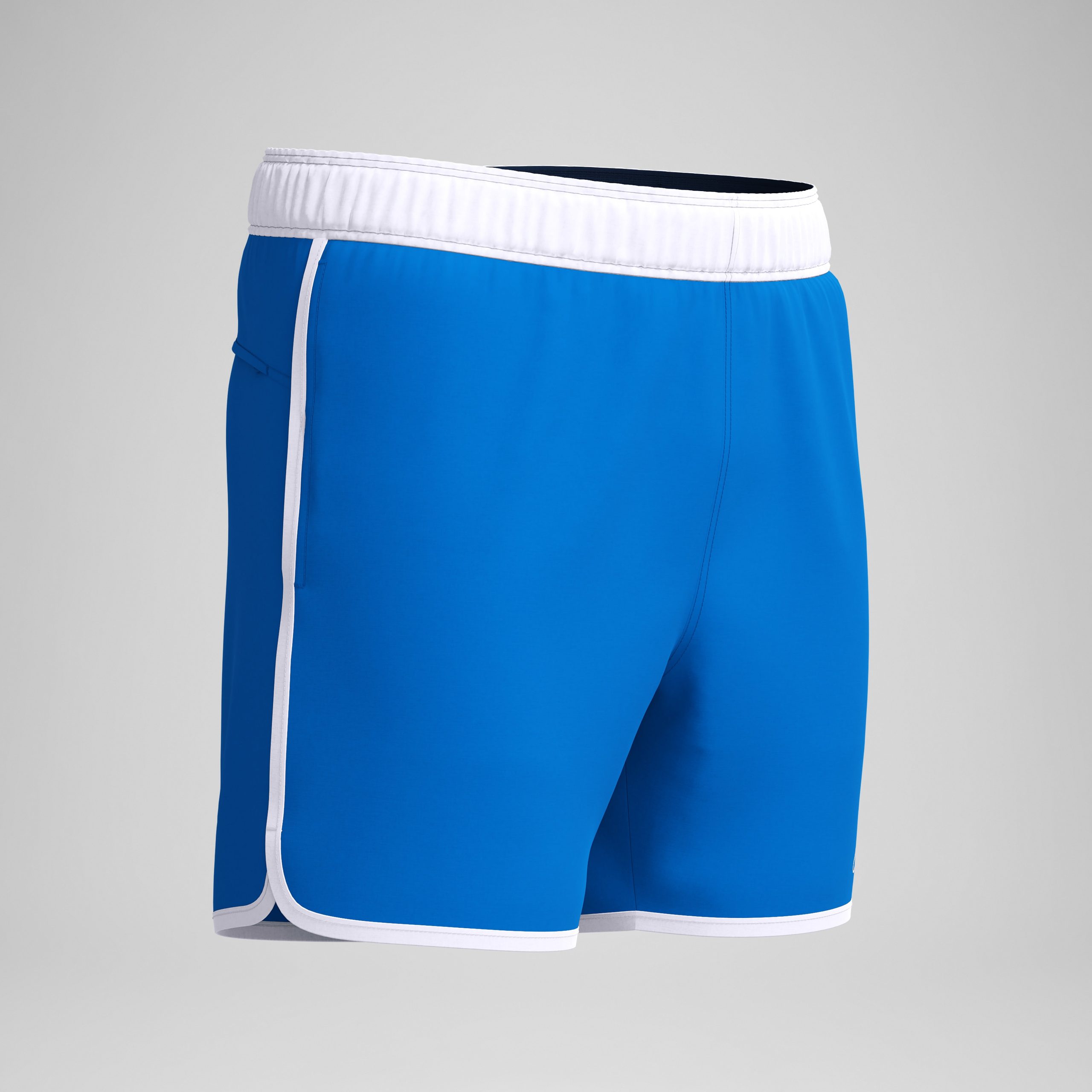 Men's Jetstream Solid Swim Shorts Blue - Image 5